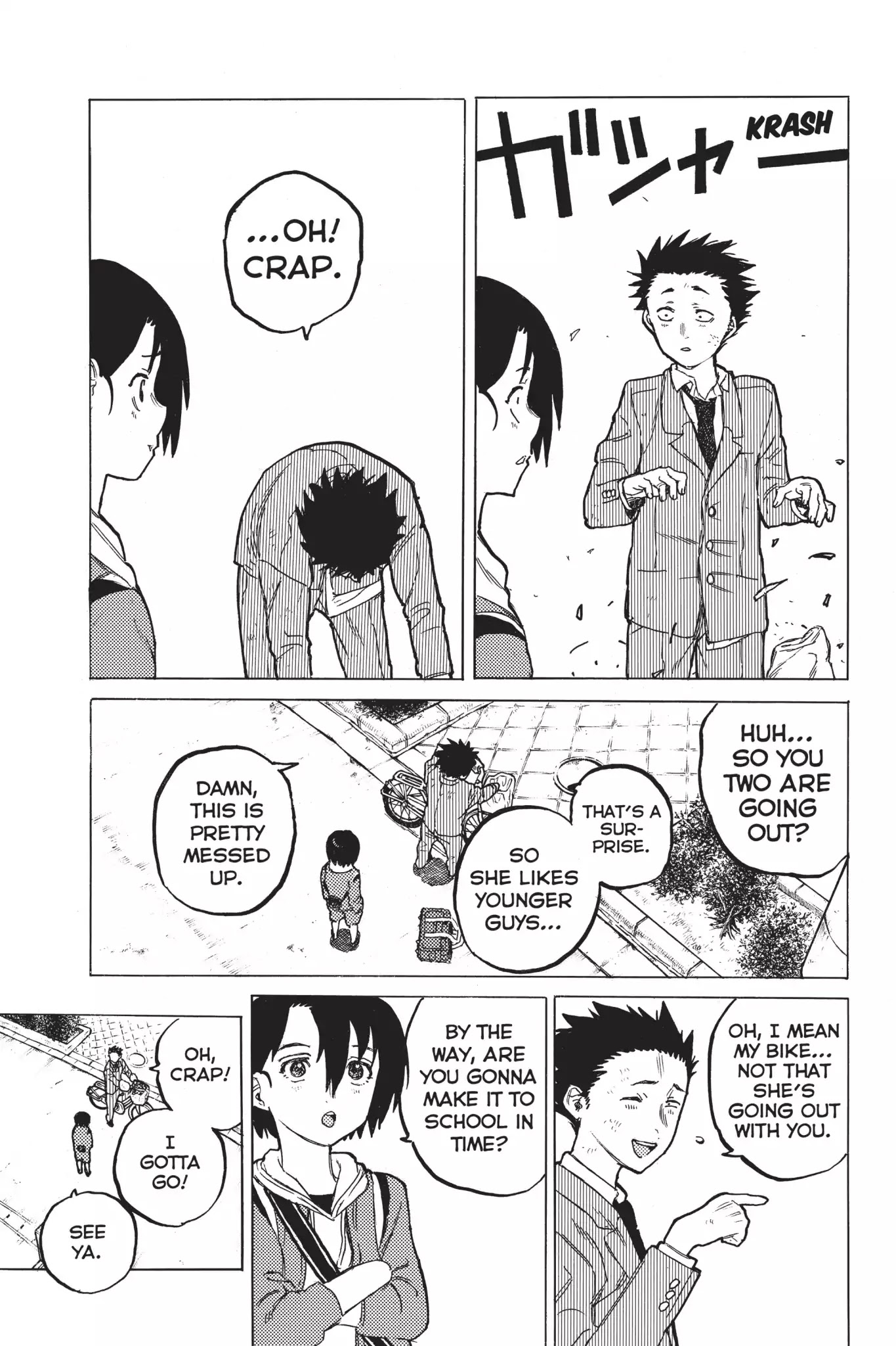 Koe no Katachi Chapter 10 page 13 - Chapter 10: That's Just Great