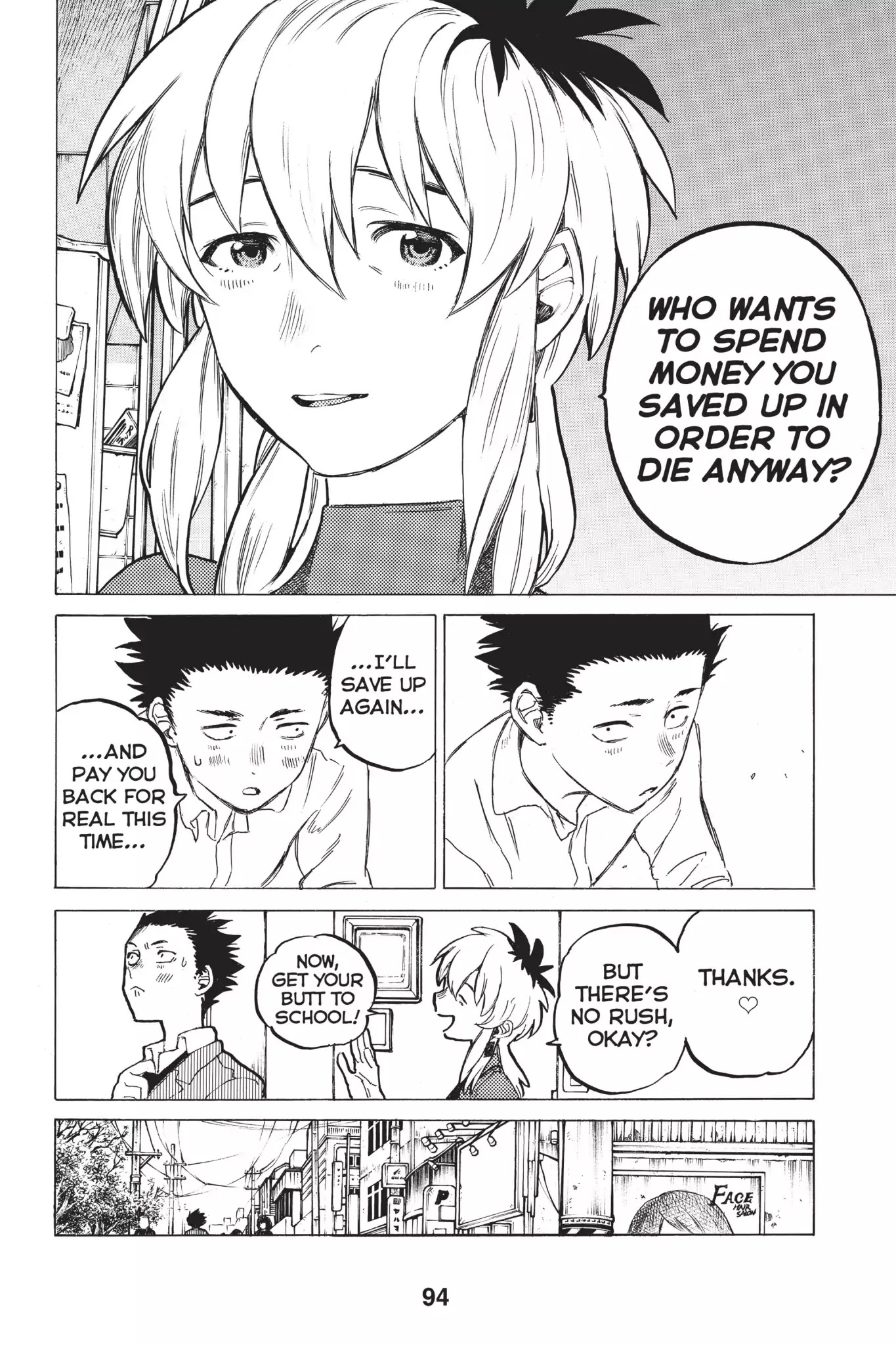 Koe no Katachi Chapter 10 page 8 - Chapter 10: That's Just Great