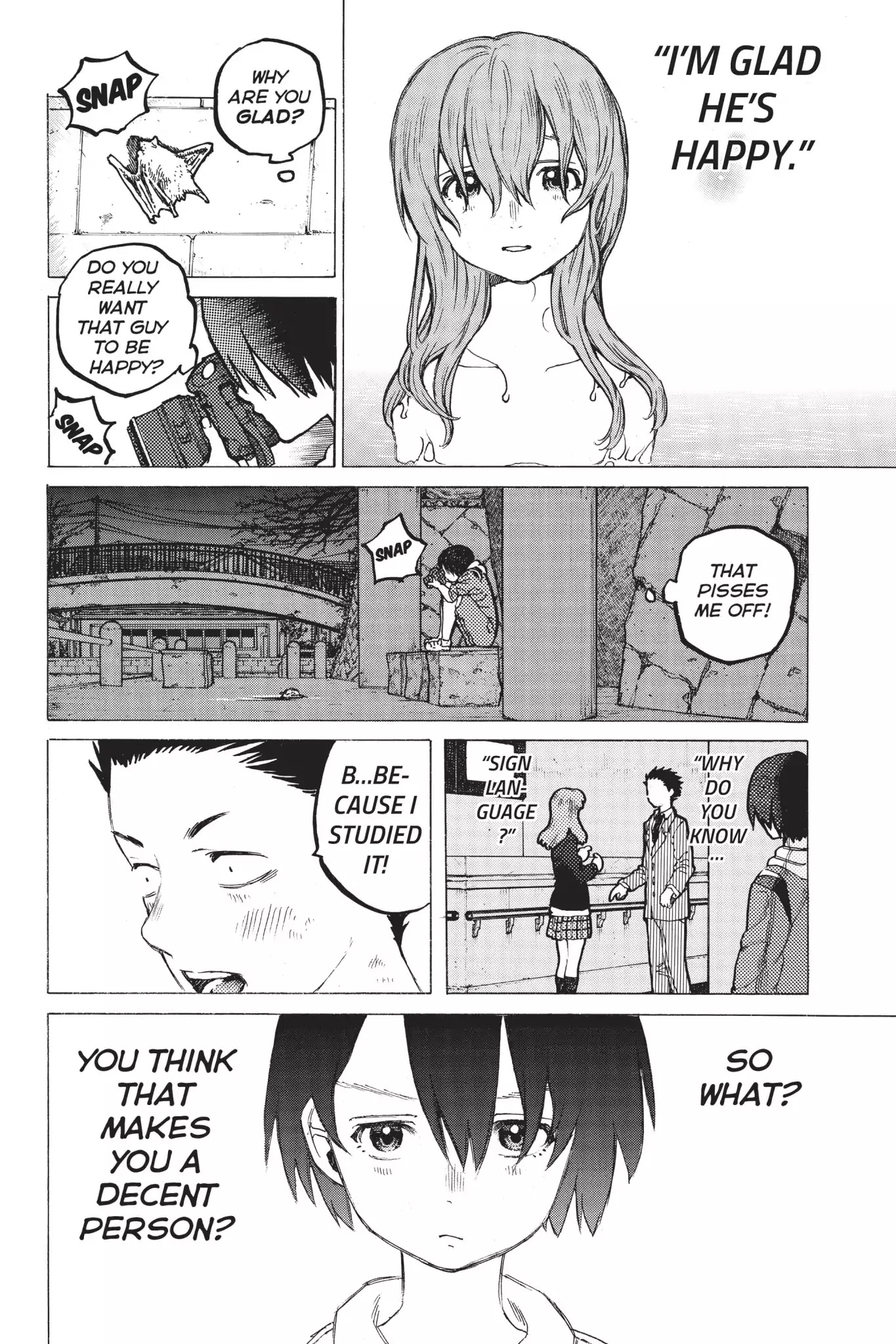 Koe no Katachi Chapter 11 page 6 - Chapter 11: That Face