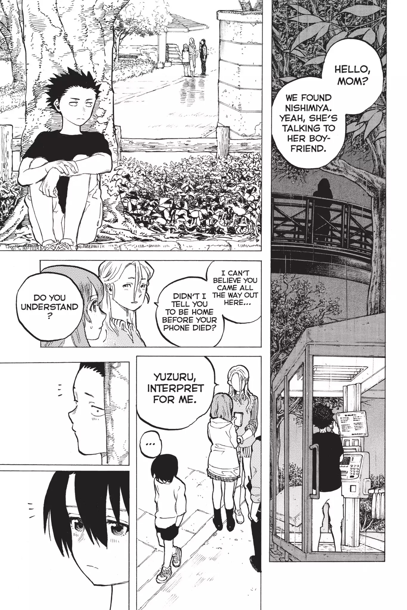 Koe no Katachi Chapter 13 page 13 - Chapter 13: Struggle