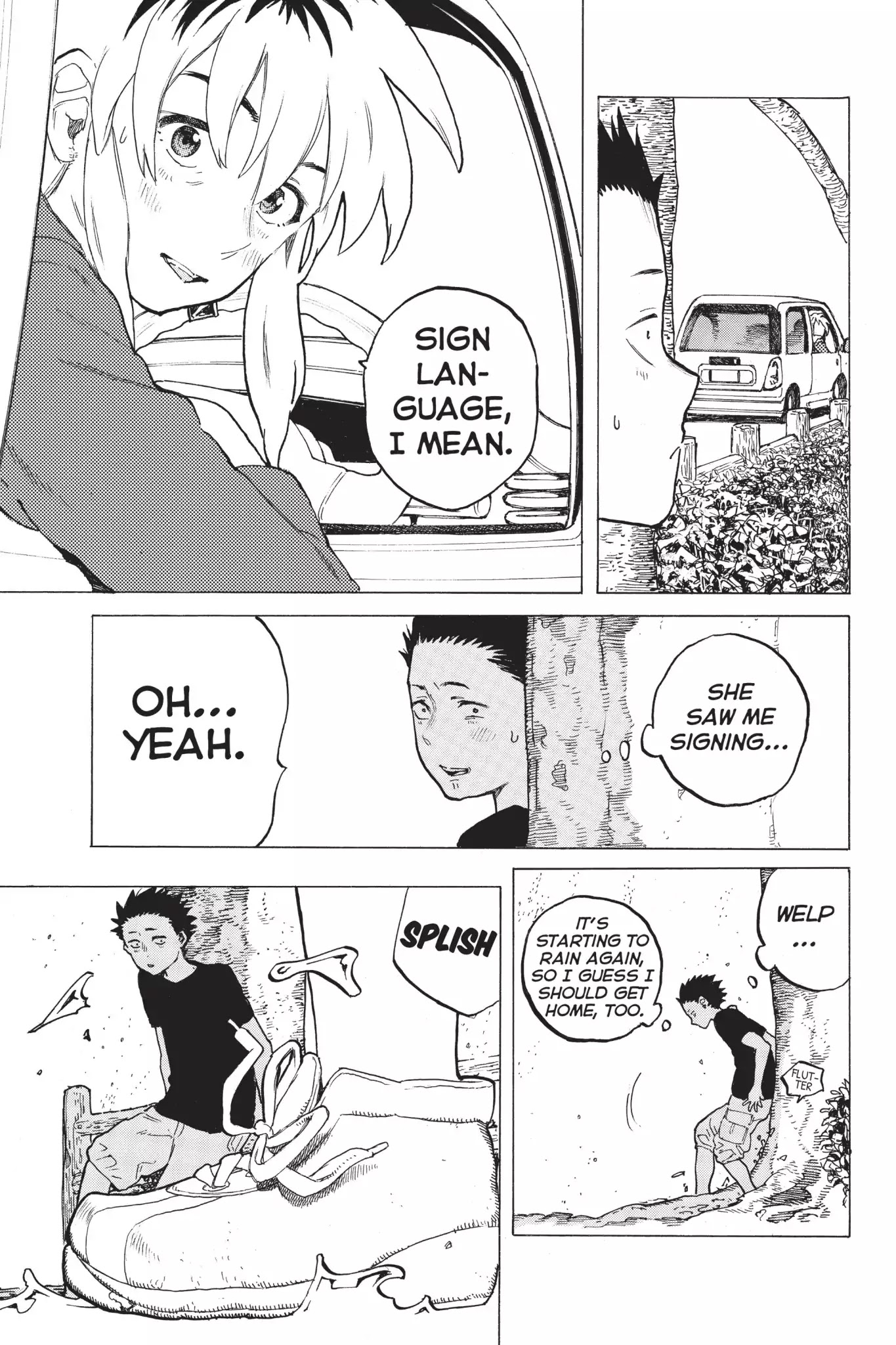 Koe no Katachi Chapter 13 page 15 - Chapter 13: Struggle