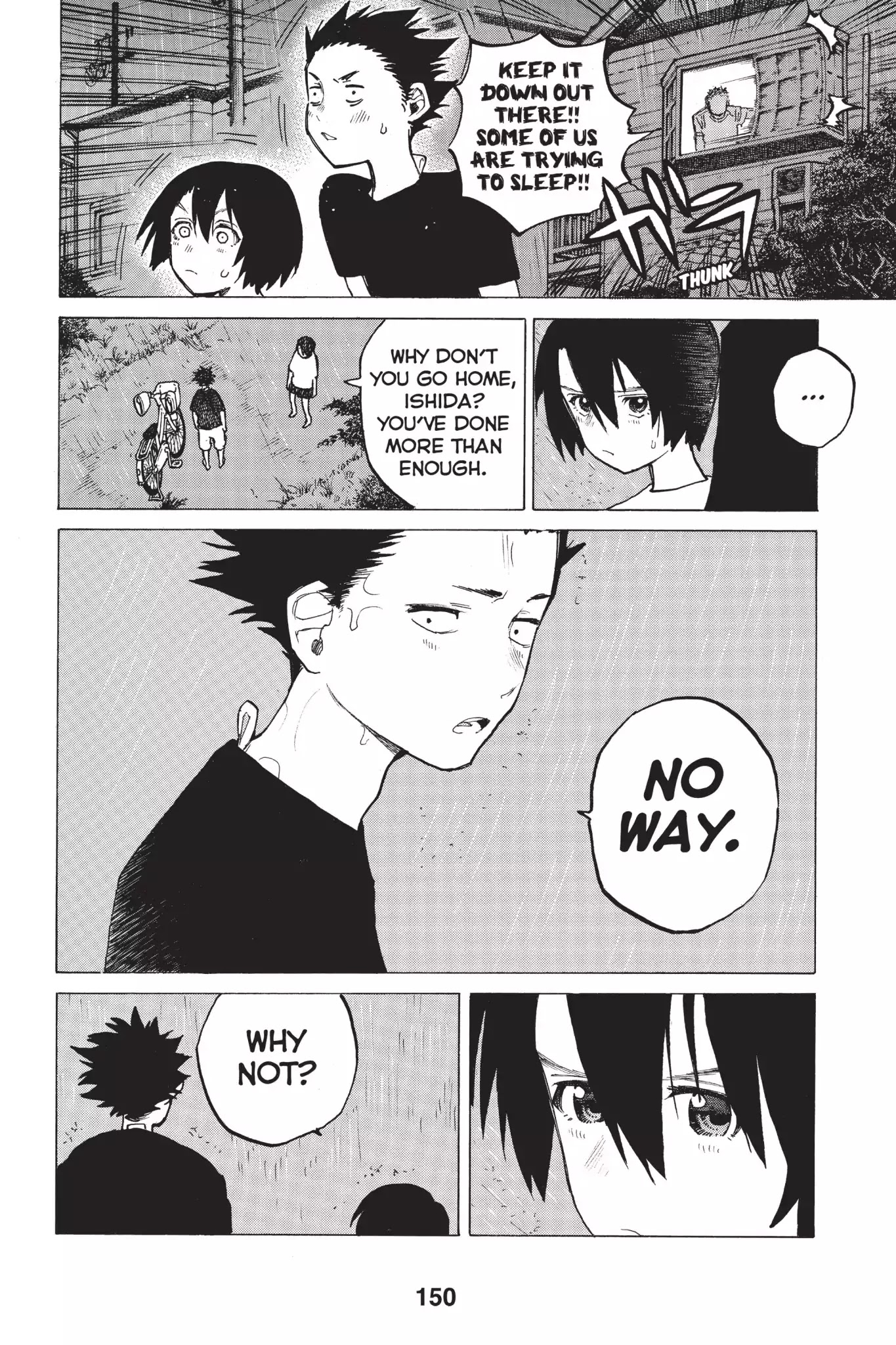 Koe no Katachi Chapter 13 page 4 - Chapter 13: Struggle