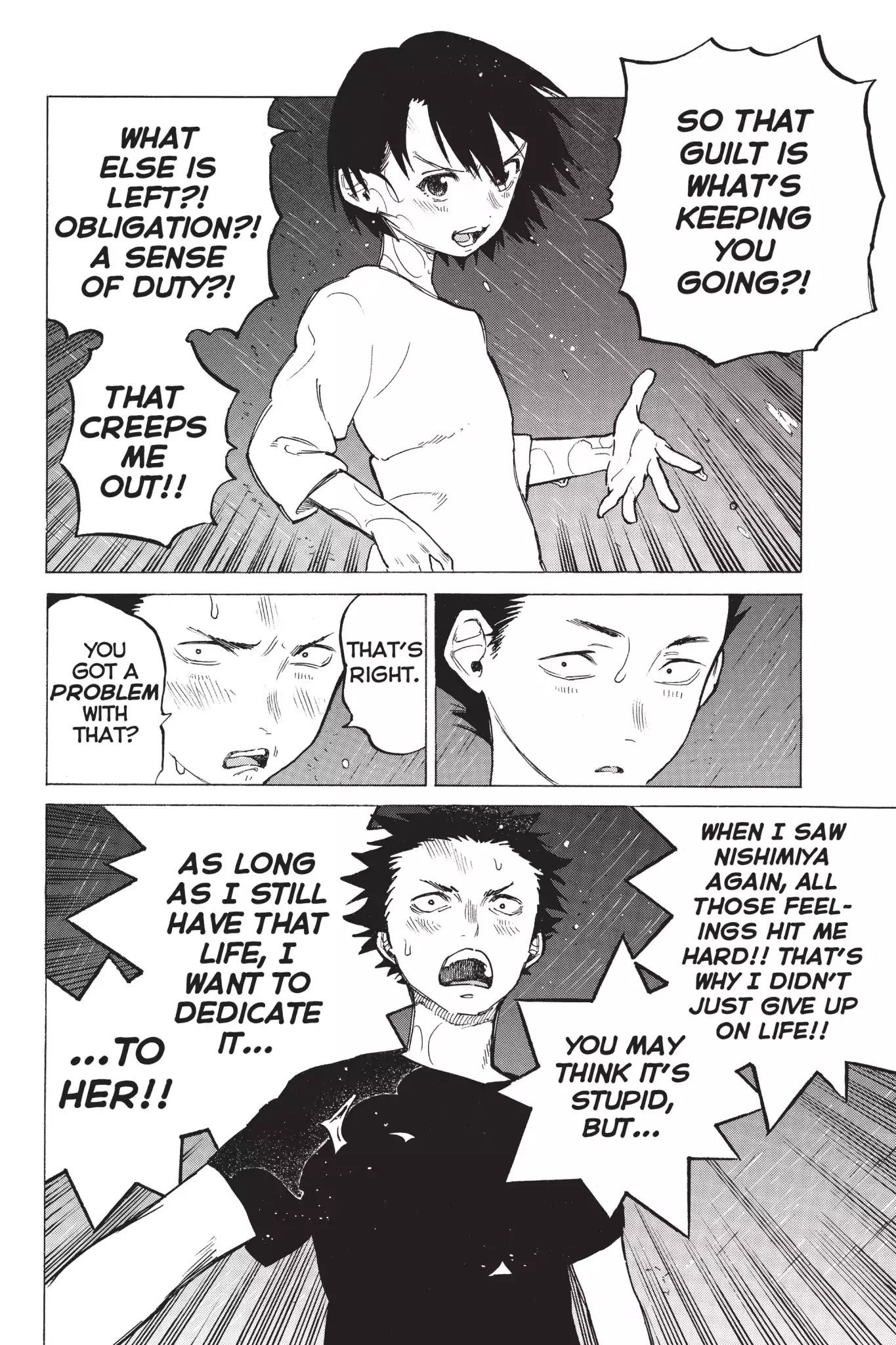 Koe no Katachi Chapter 13 page 6 - Chapter 13: Struggle