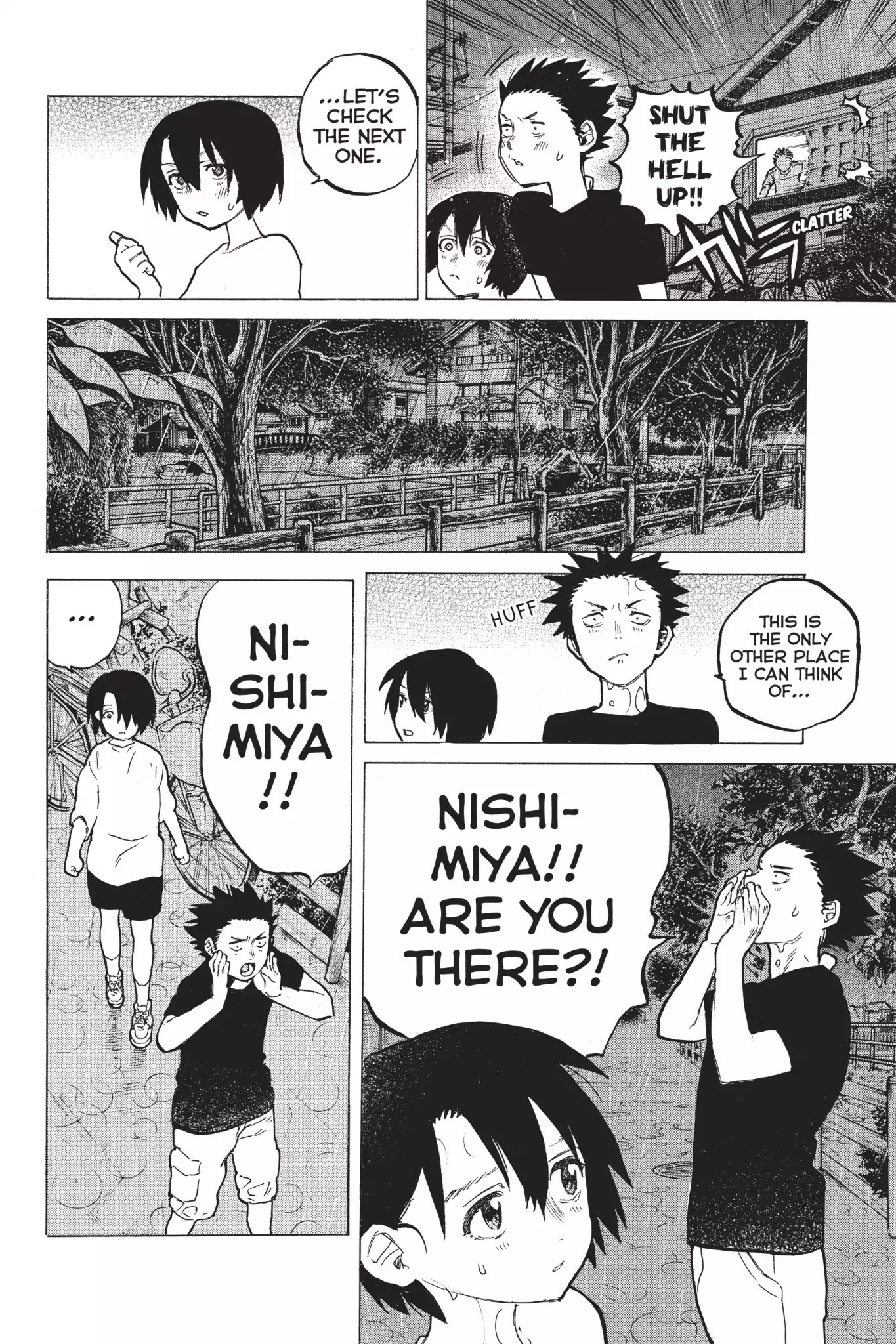 Koe no Katachi Chapter 13 page 8 - Chapter 13: Struggle