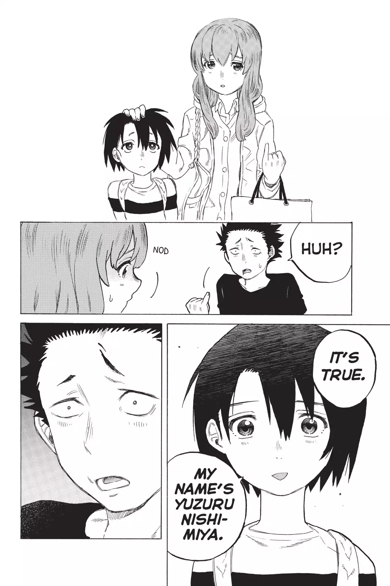 Koe no Katachi Chapter 14 page 14 - Chapter 14: Yuzuru Nishimiya