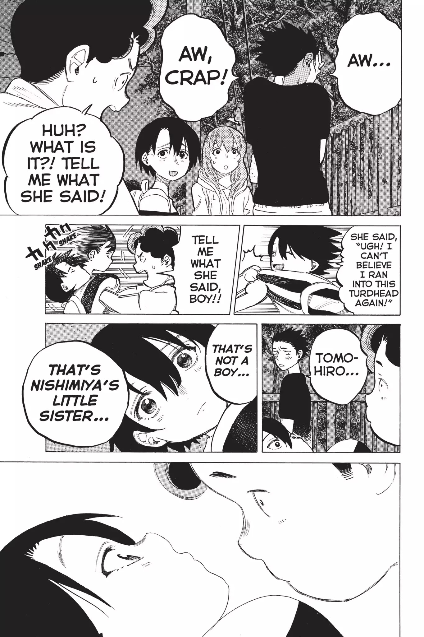 Koe no Katachi Chapter 14 page 15 - Chapter 14: Yuzuru Nishimiya