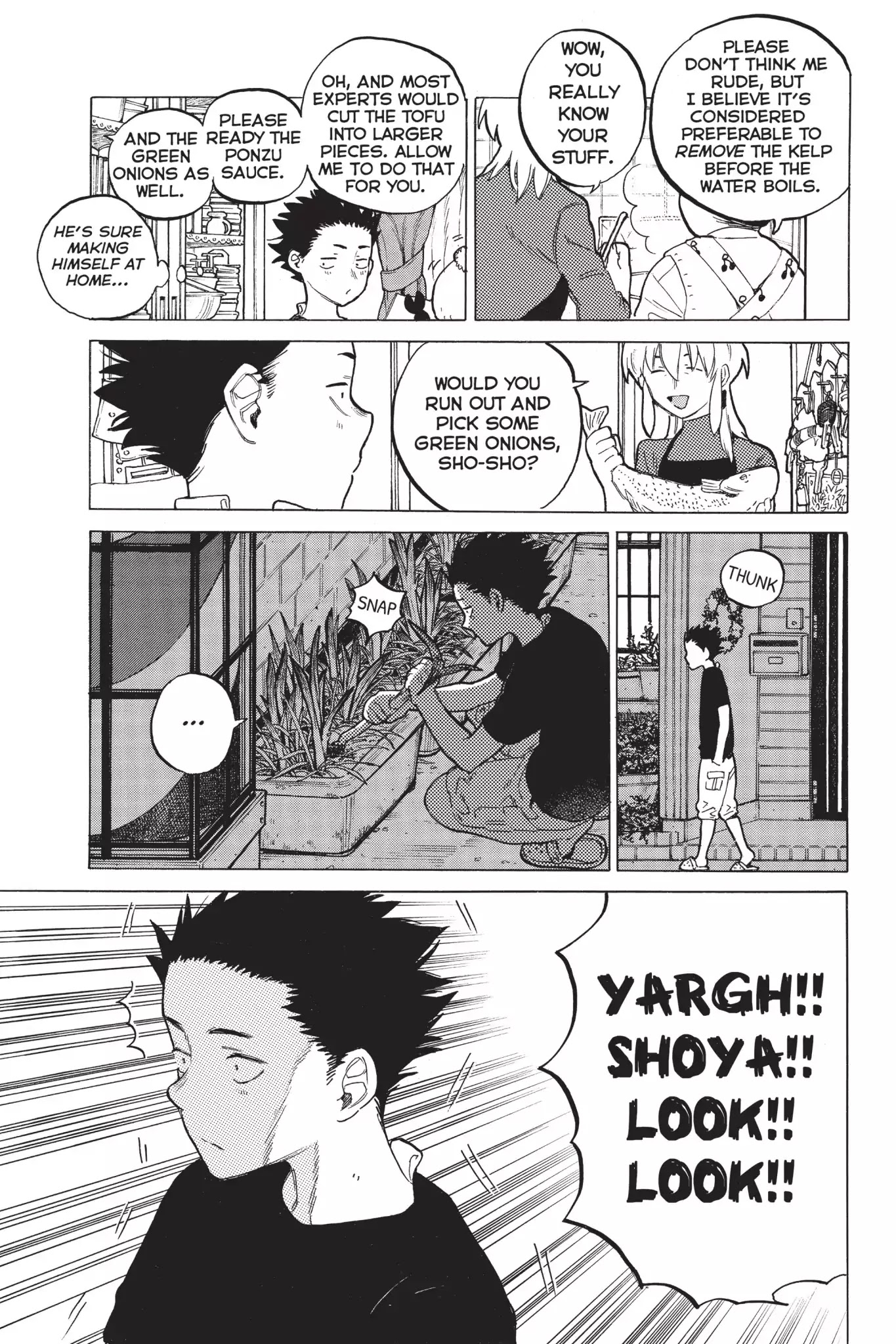 Koe no Katachi Chapter 14 page 3 - Chapter 14: Yuzuru Nishimiya