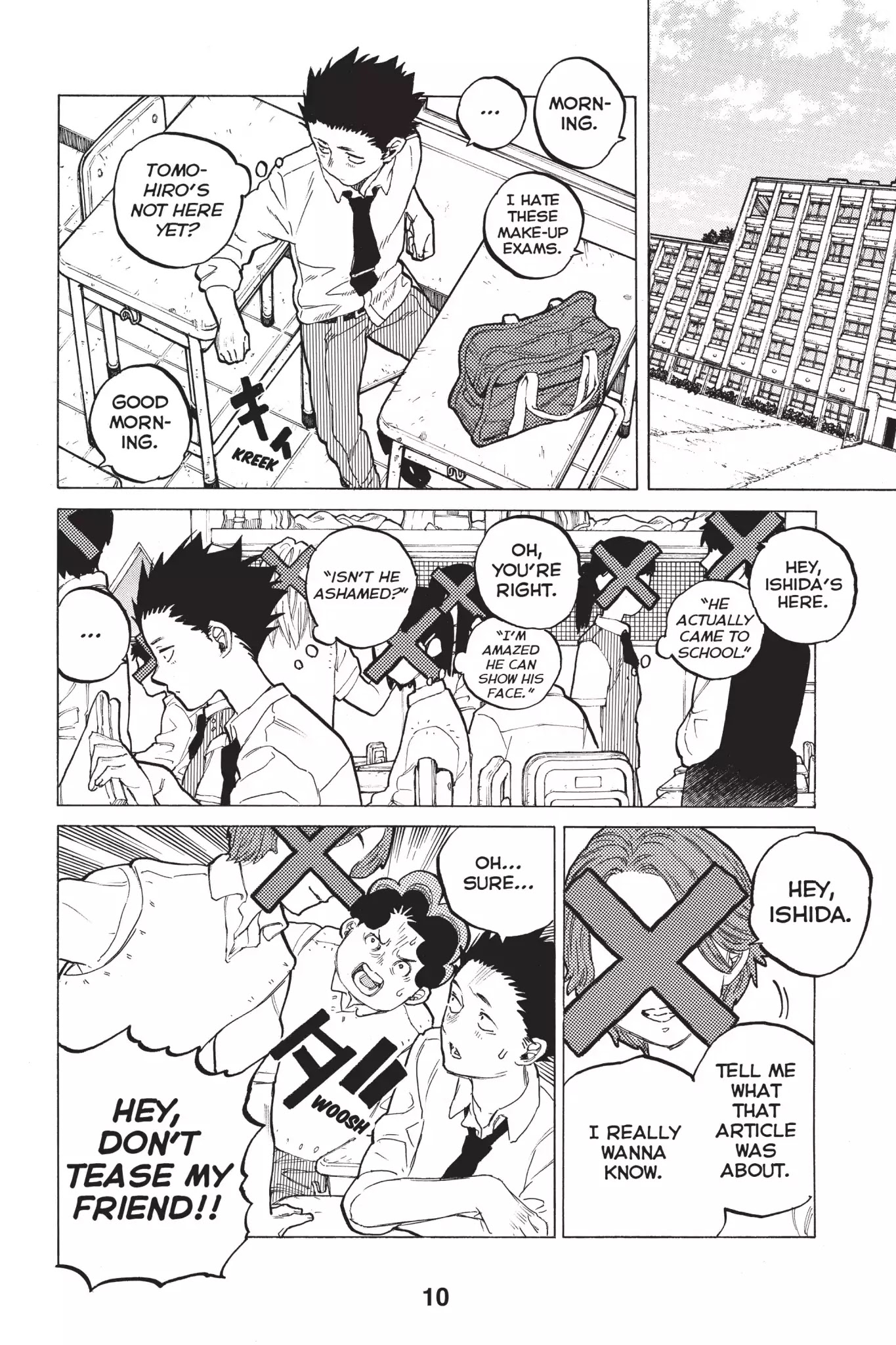 Koe no Katachi Chapter 15 page 11 - Chapter 15: Better News