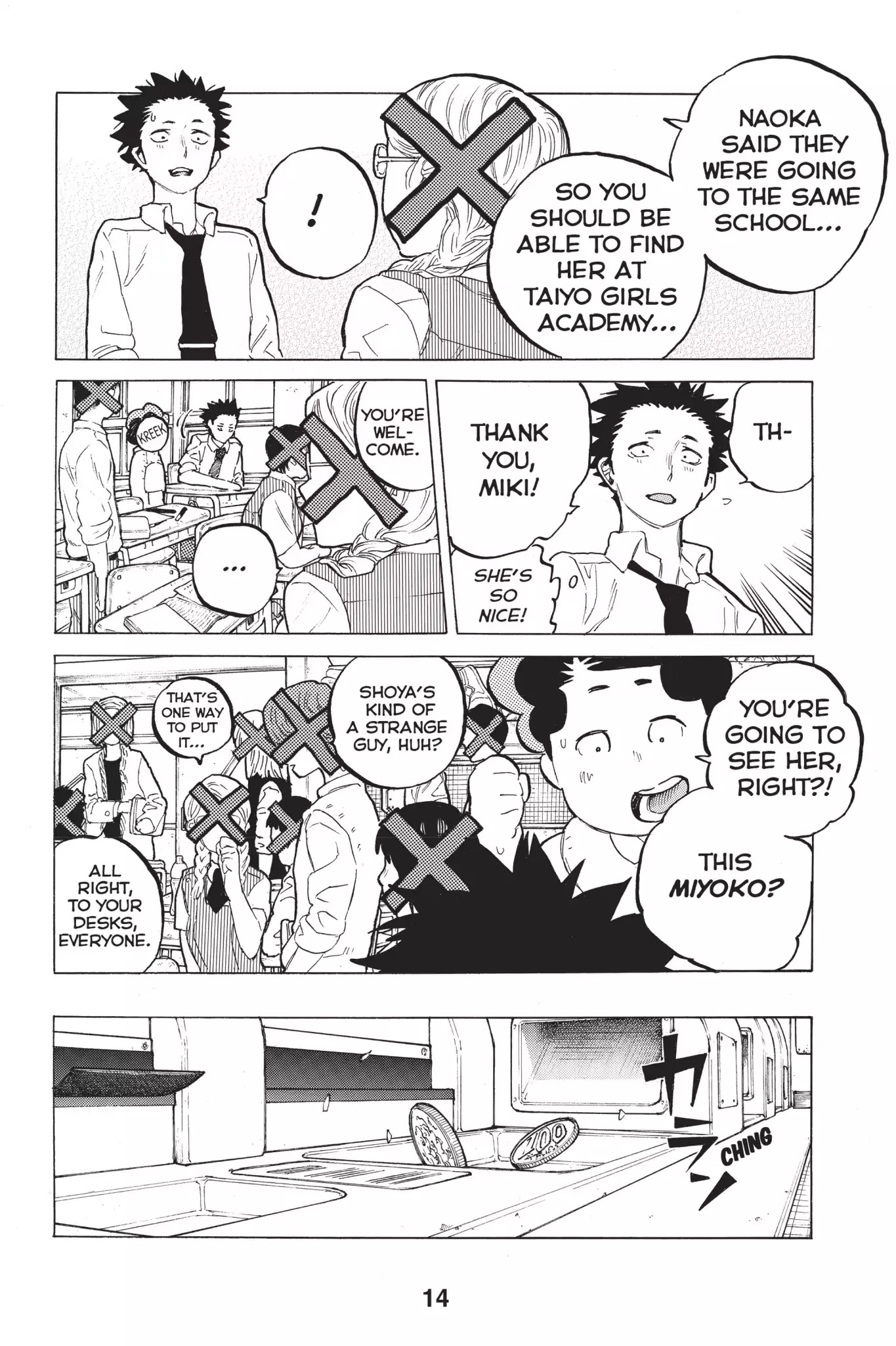Koe no Katachi Chapter 15 page 15 - Chapter 15: Better News