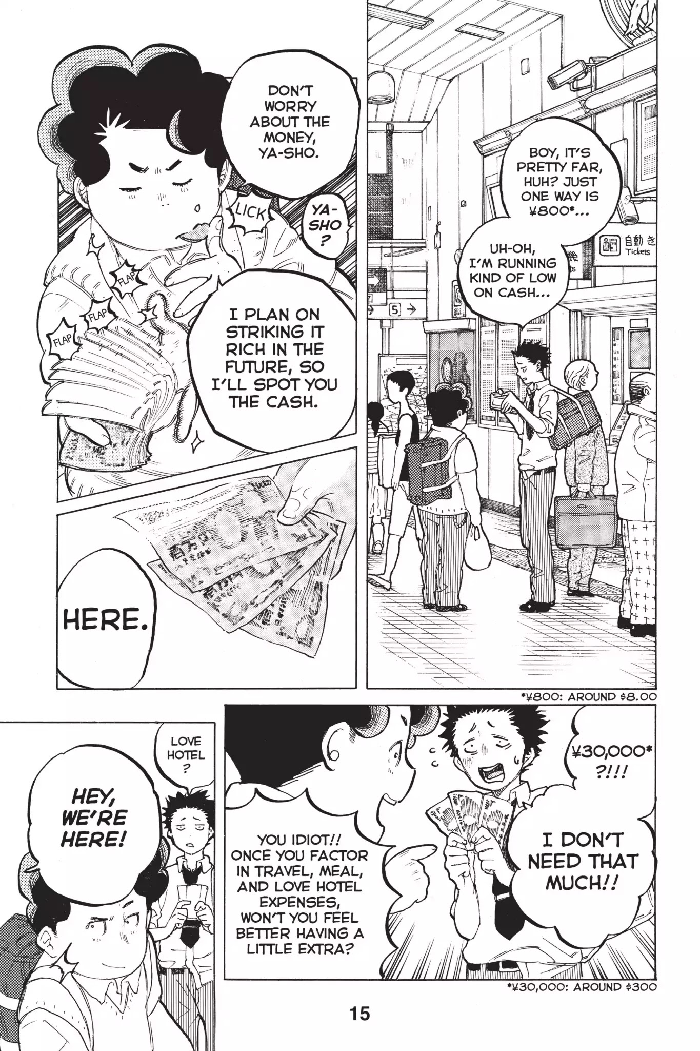 Koe no Katachi Chapter 15 page 16 - Chapter 15: Better News