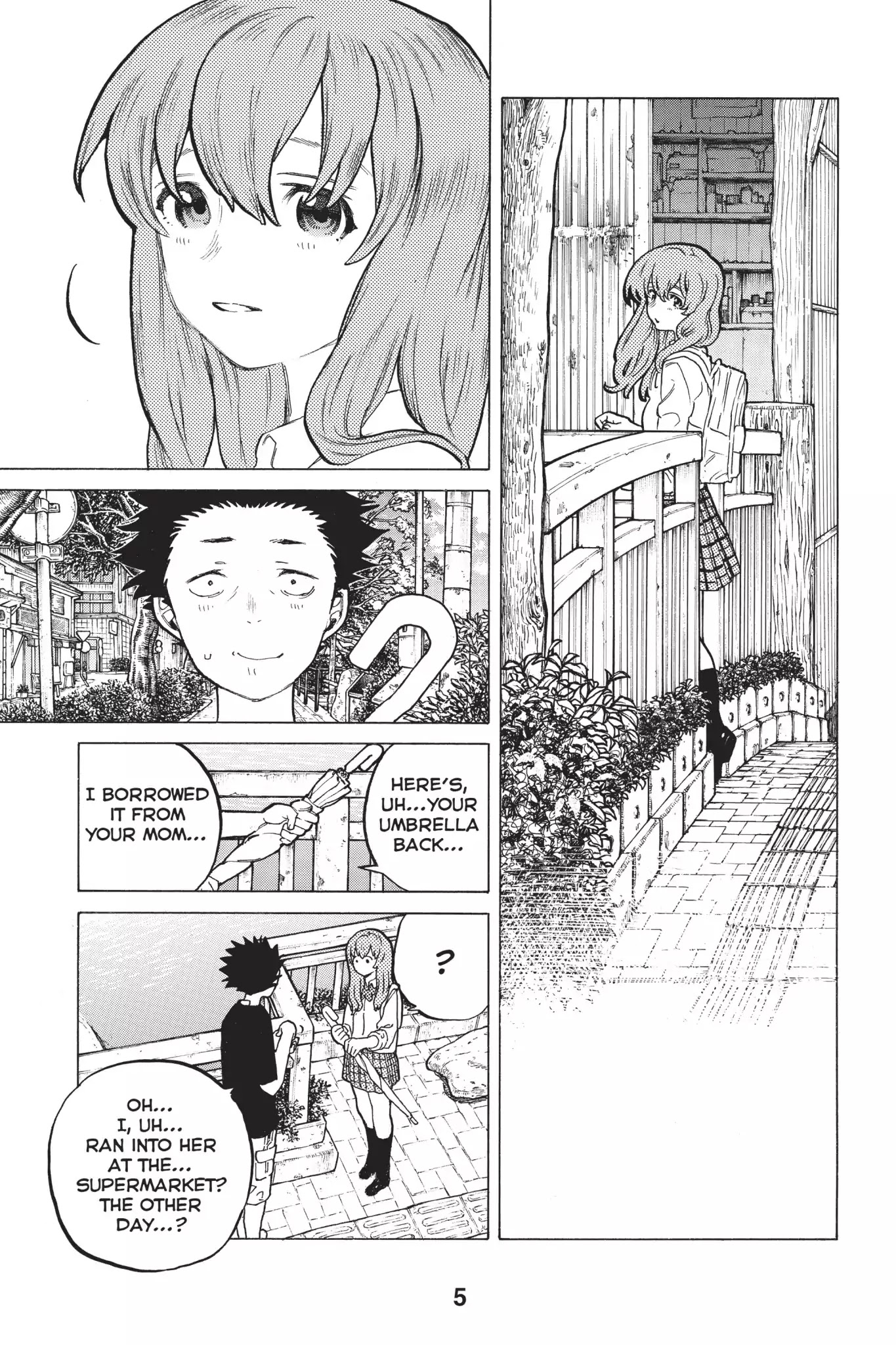 Koe no Katachi Chapter 15 page 6 - Chapter 15: Better News