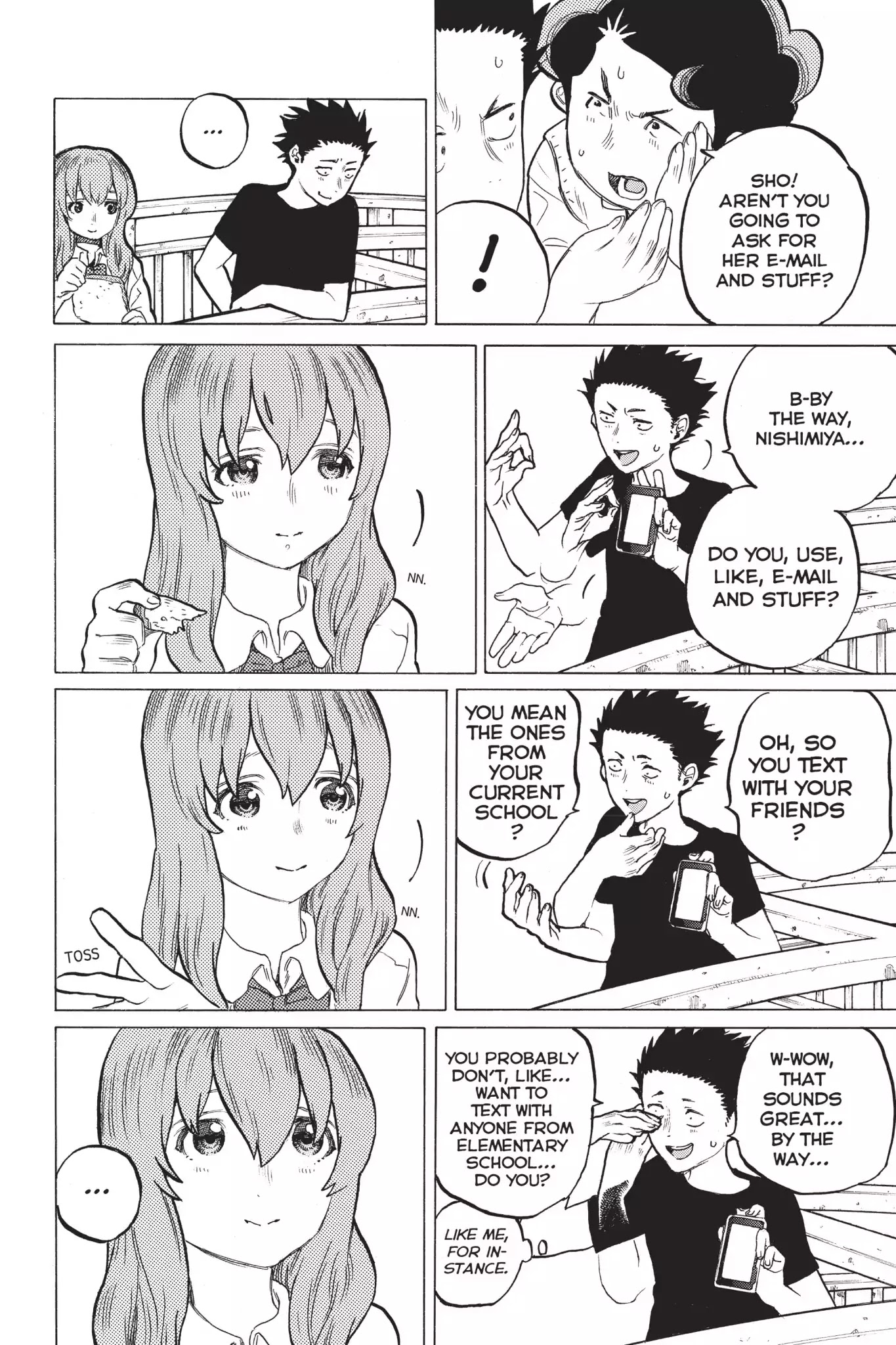 Koe no Katachi Chapter 15 page 7 - Chapter 15: Better News