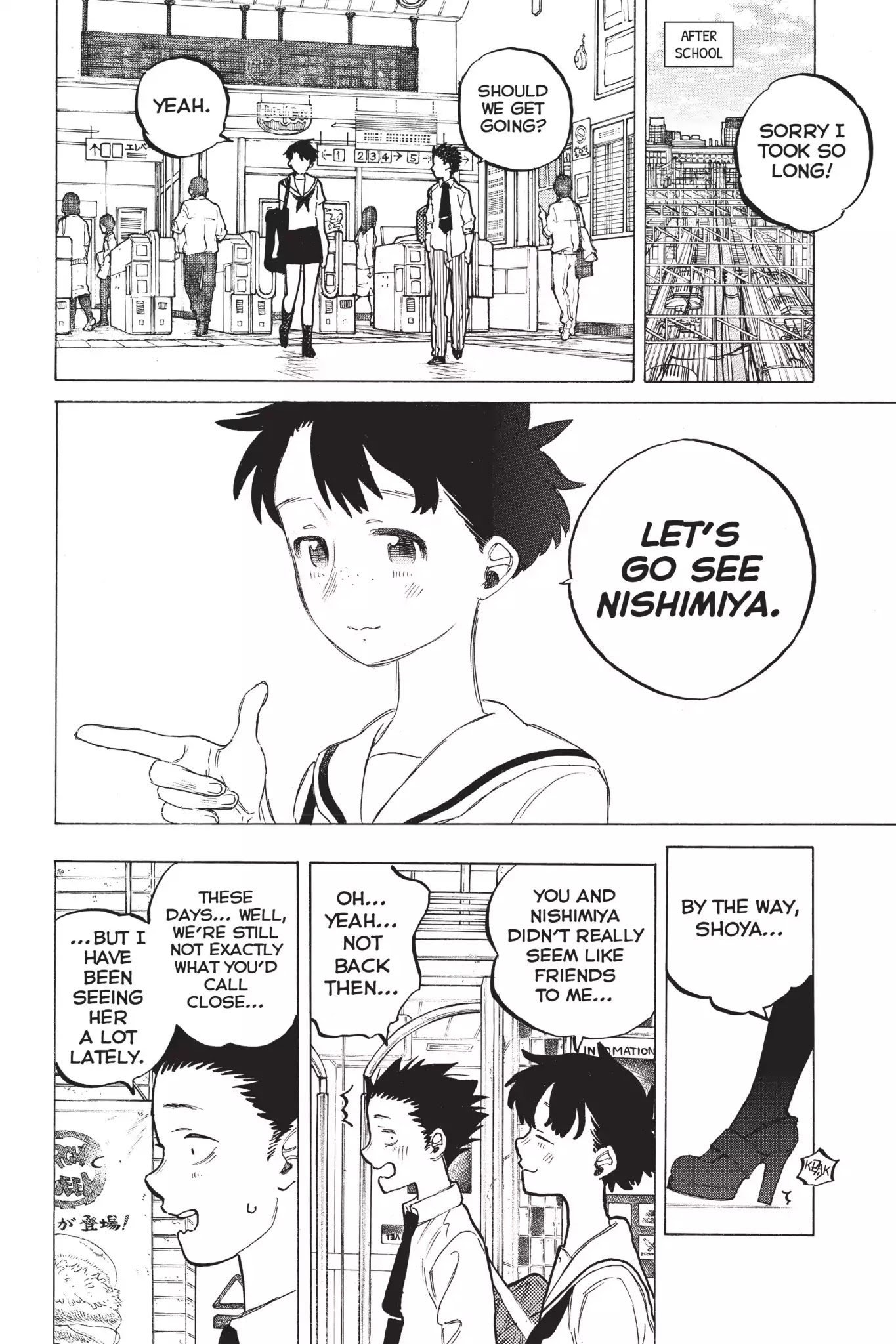 Koe no Katachi Chapter 16 page 14 - Chapter 16: What I Took from Her