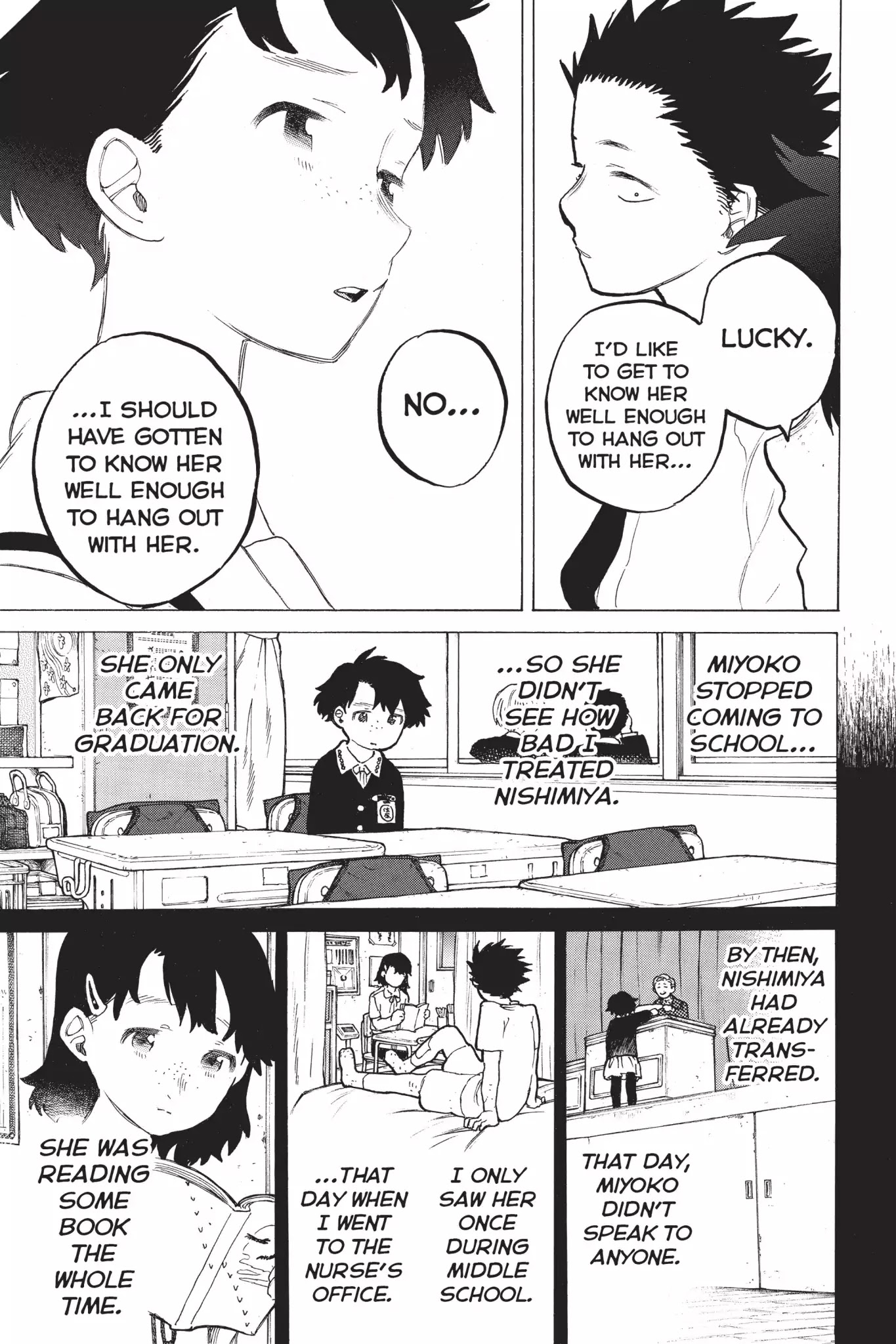 Koe no Katachi Chapter 16 page 15 - Chapter 16: What I Took from Her