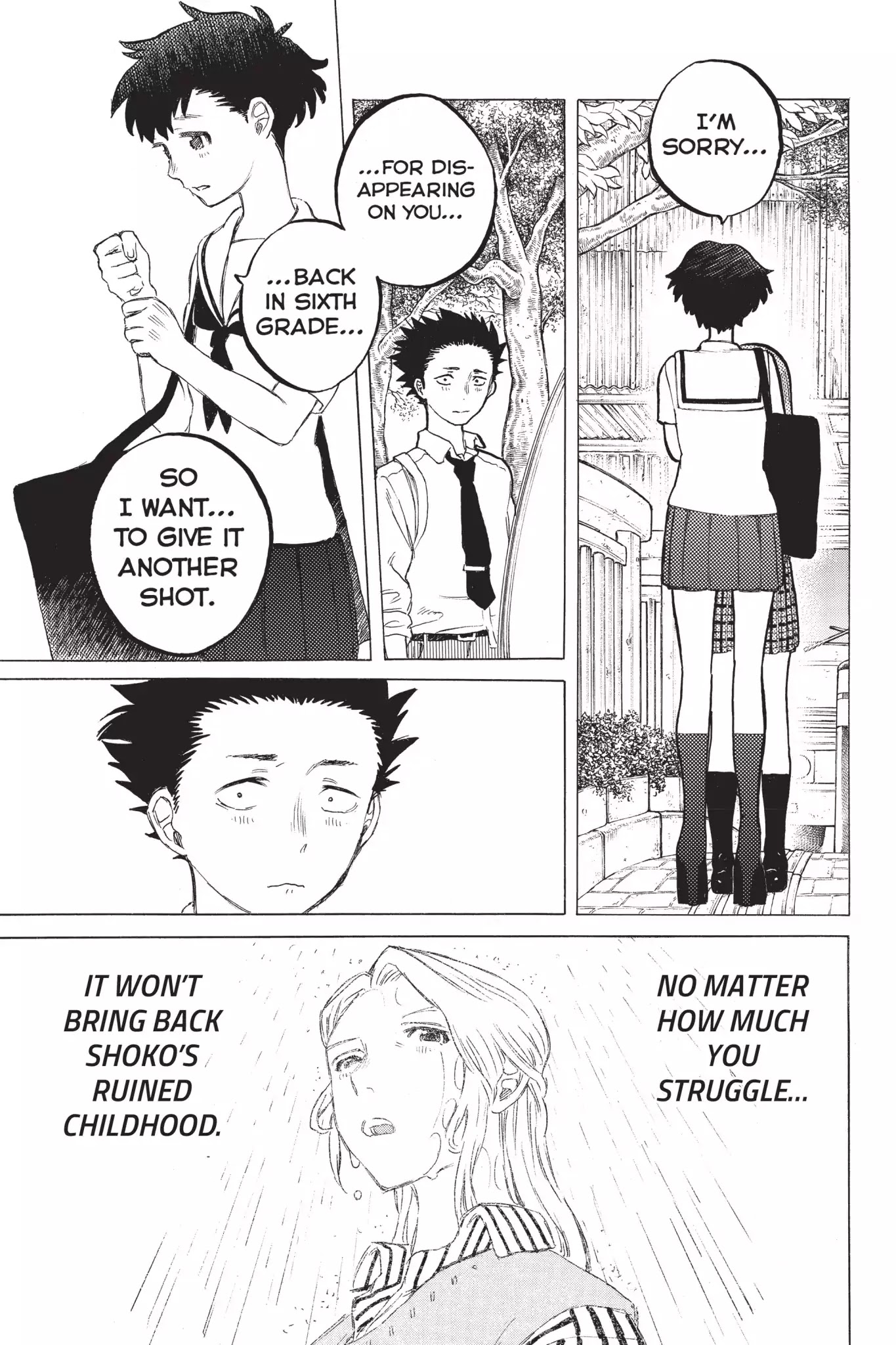 Koe no Katachi Chapter 16 page 19 - Chapter 16: What I Took from Her