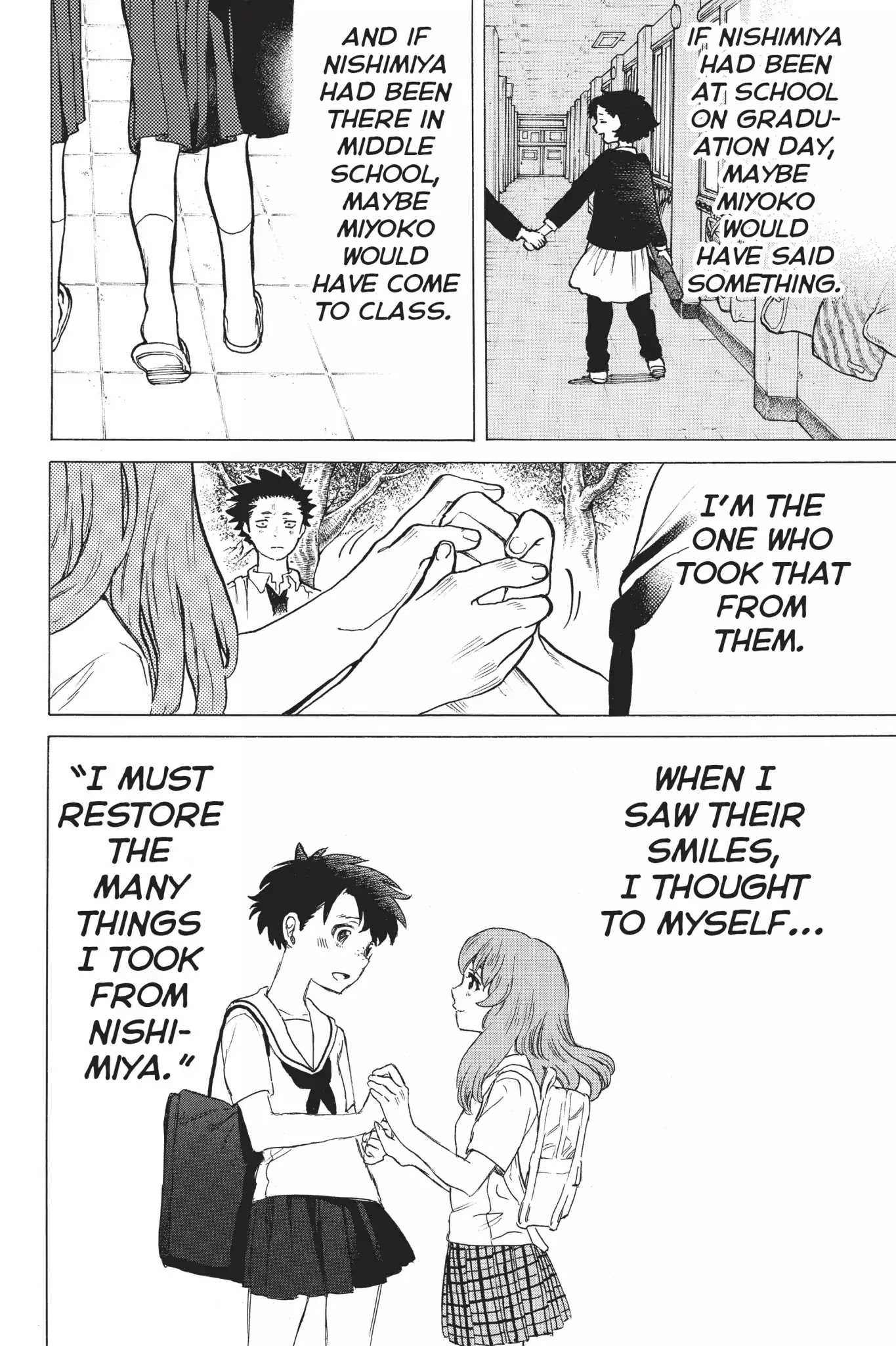 Koe no Katachi Chapter 16 page 20 - Chapter 16: What I Took from Her