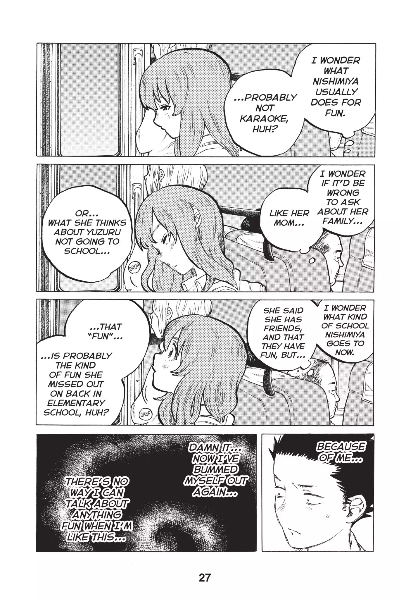 Koe no Katachi Chapter 16 page 5 - Chapter 16: What I Took from Her