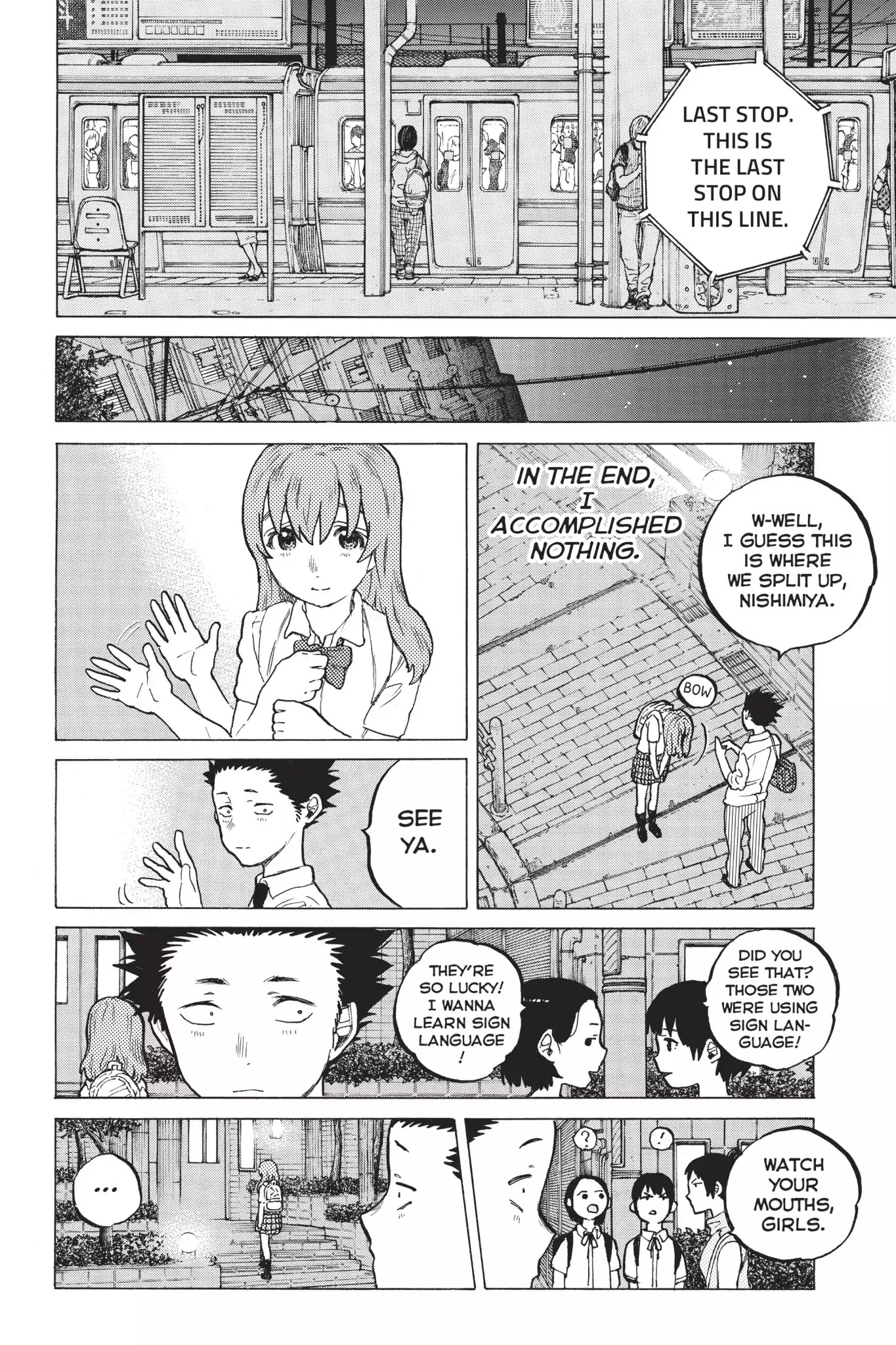 Koe no Katachi Chapter 16 page 6 - Chapter 16: What I Took from Her