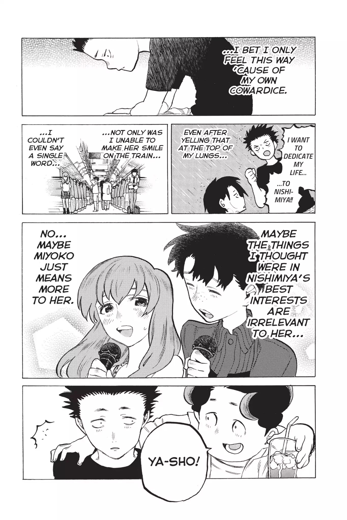 Koe no Katachi Chapter 17 page 12 - Chapter 17: Meaningful Presence