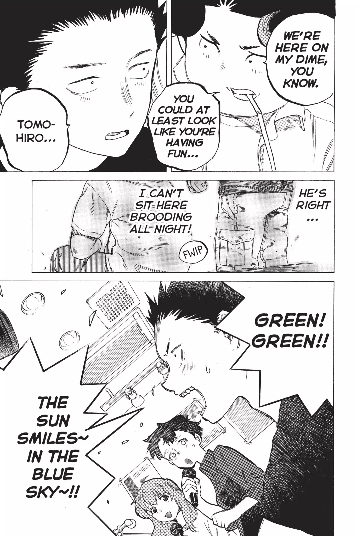 Koe no Katachi Chapter 17 page 13 - Chapter 17: Meaningful Presence