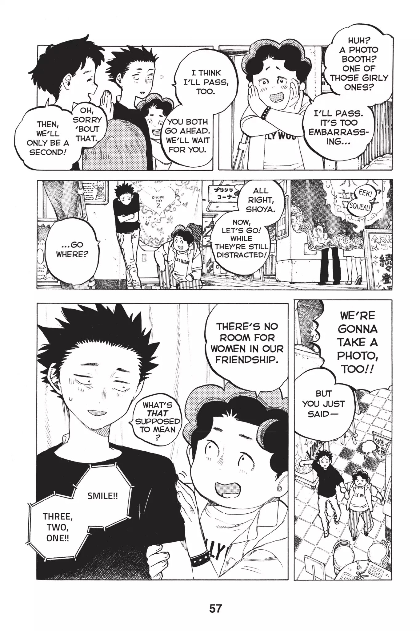 Koe no Katachi Chapter 17 page 15 - Chapter 17: Meaningful Presence
