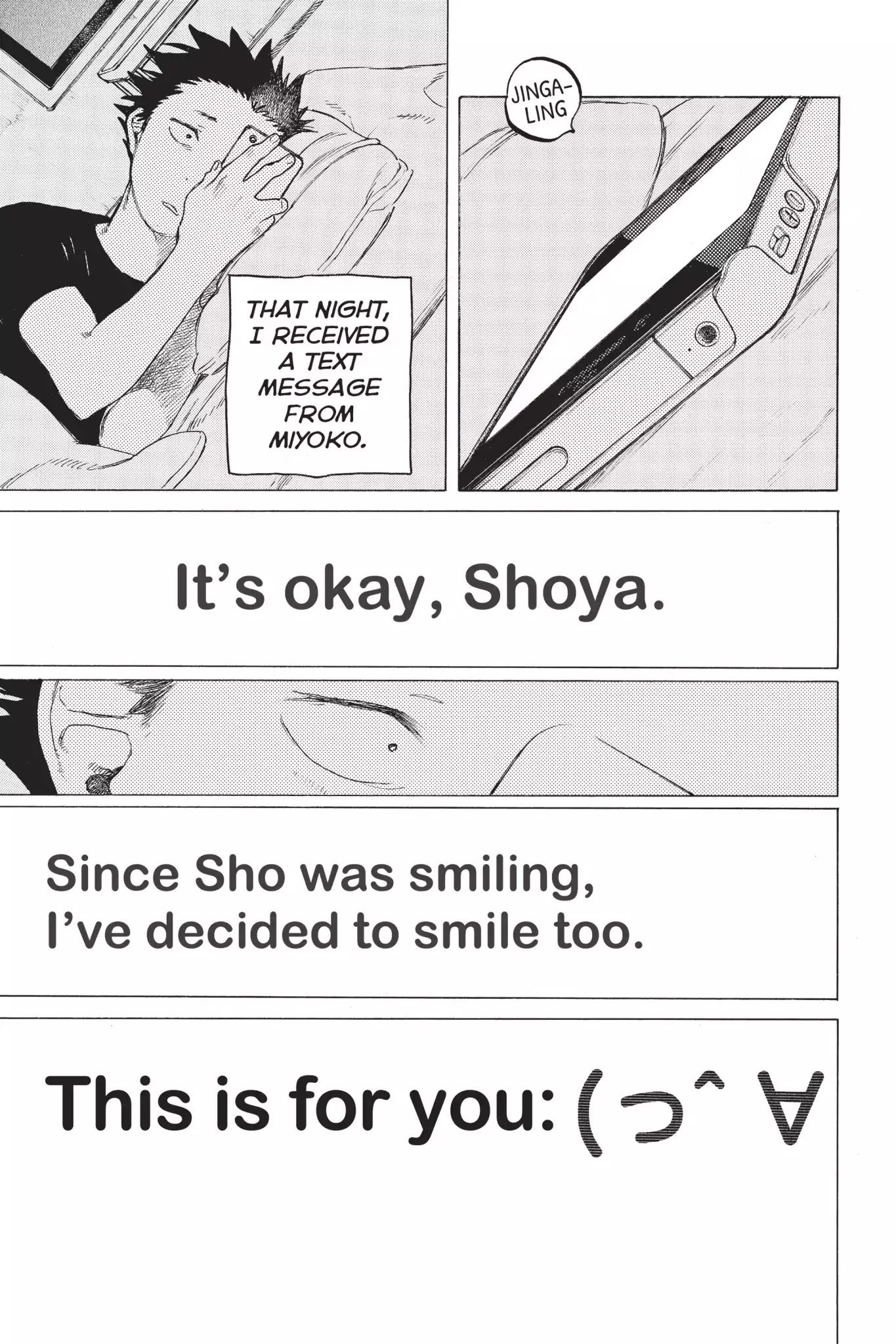 Koe no Katachi Chapter 17 page 19 - Chapter 17: Meaningful Presence
