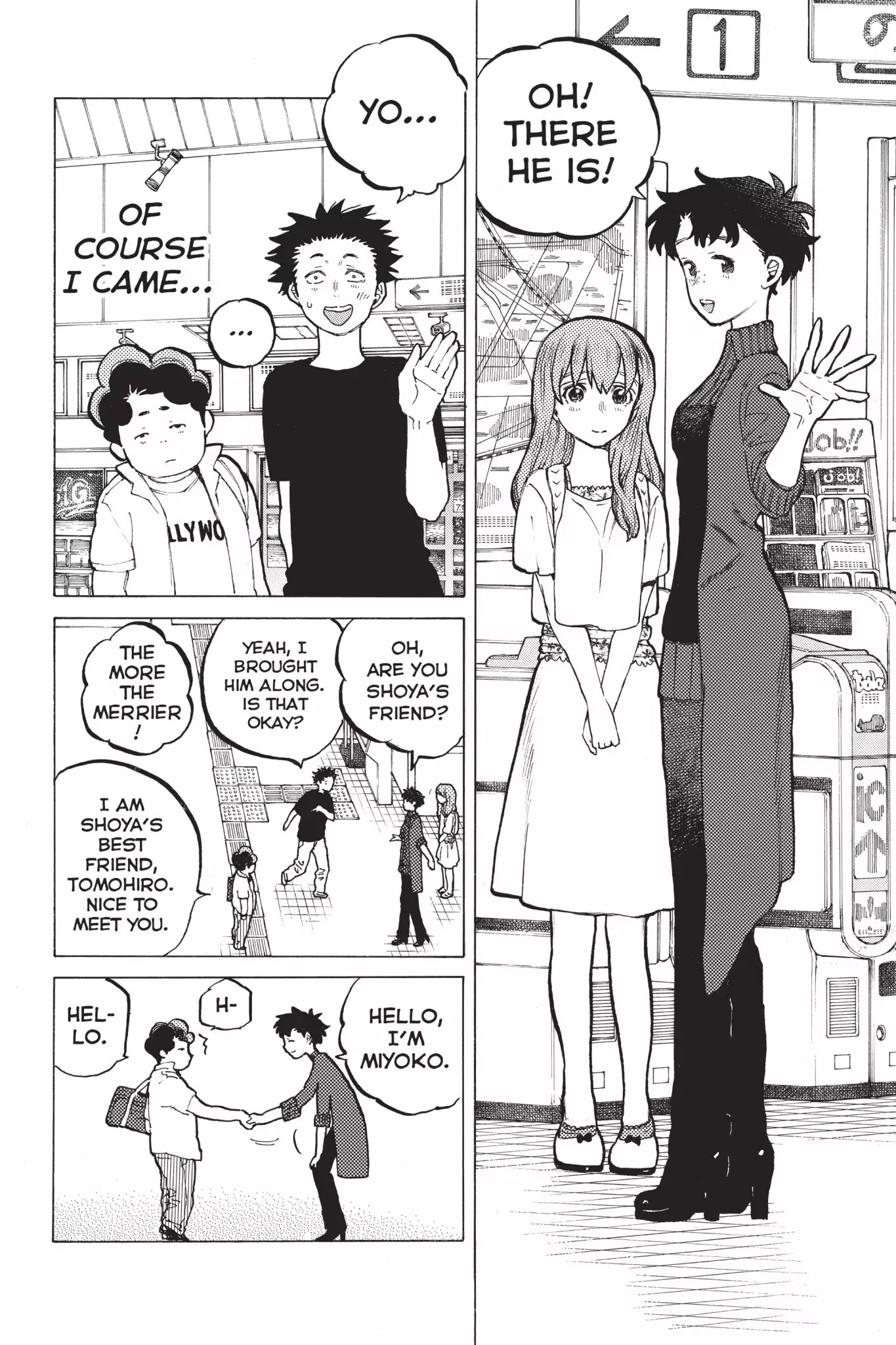 Koe no Katachi Chapter 17 page 4 - Chapter 17: Meaningful Presence