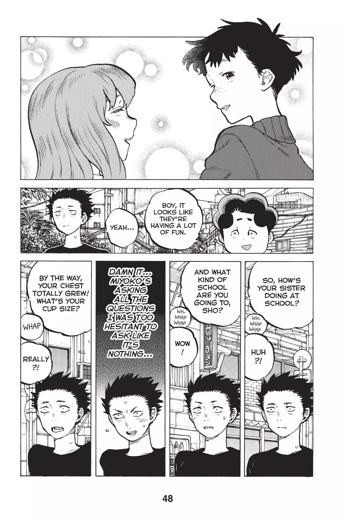 Koe no Katachi Chapter 17 page 6 - Chapter 17: Meaningful Presence
