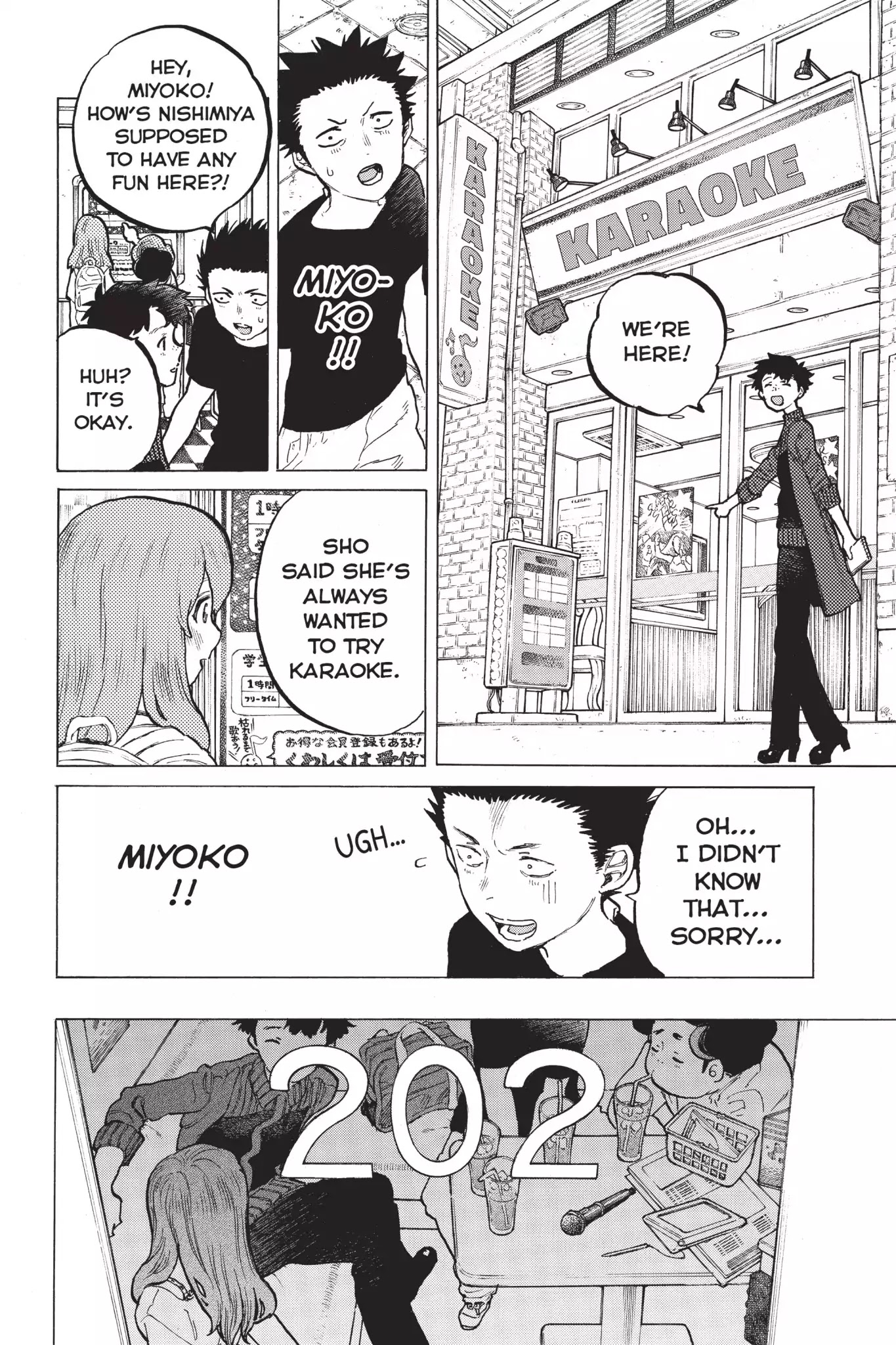 Koe no Katachi Chapter 17 page 8 - Chapter 17: Meaningful Presence