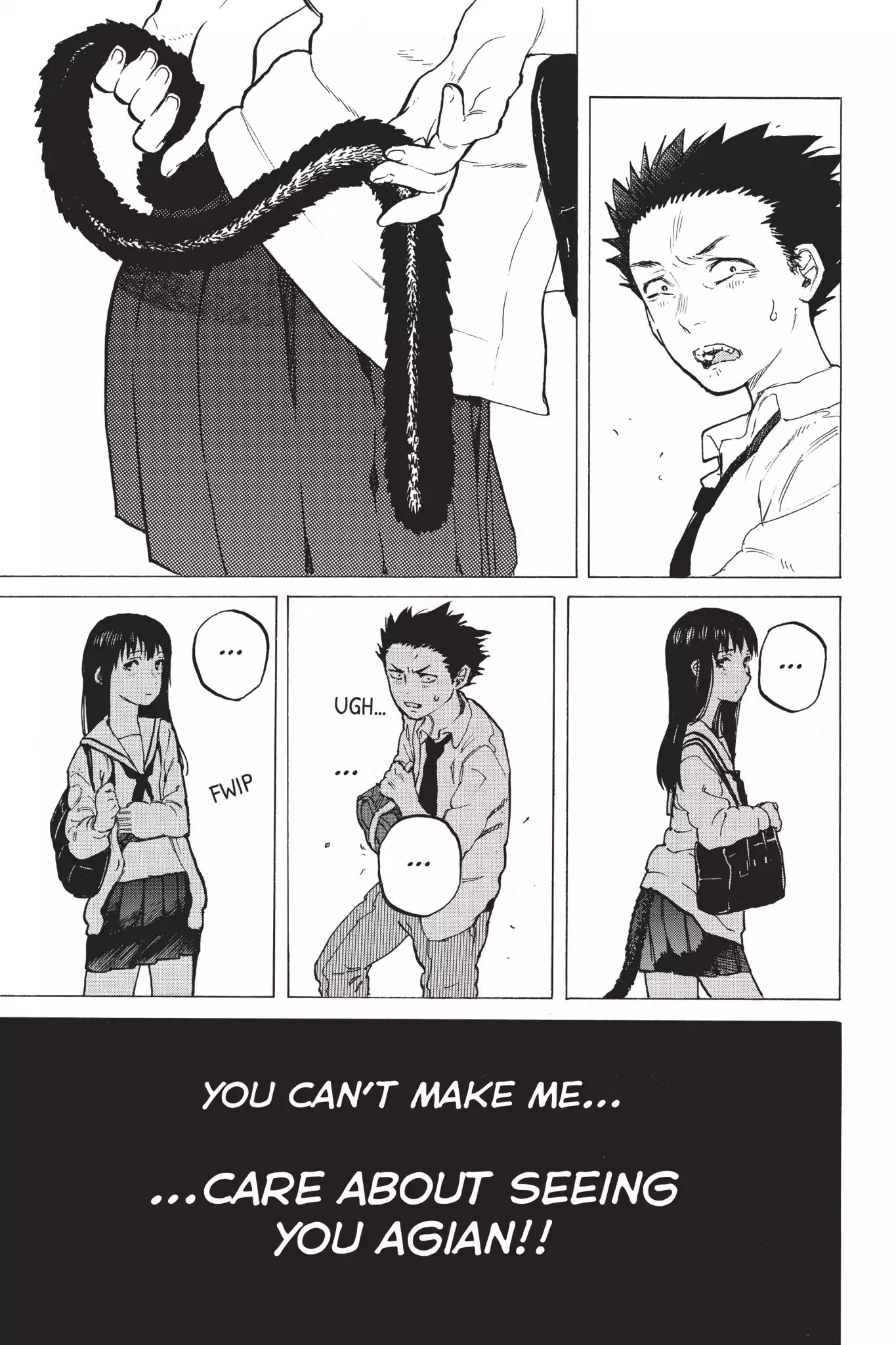 Koe no Katachi Chapter 18 page 19 - Chapter 18: I Don't Care in the Least