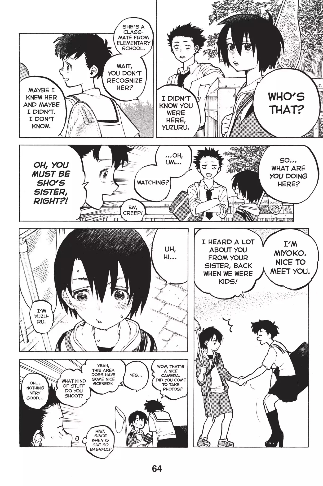 Koe no Katachi Chapter 18 page 2 - Chapter 18: I Don't Care in the Least