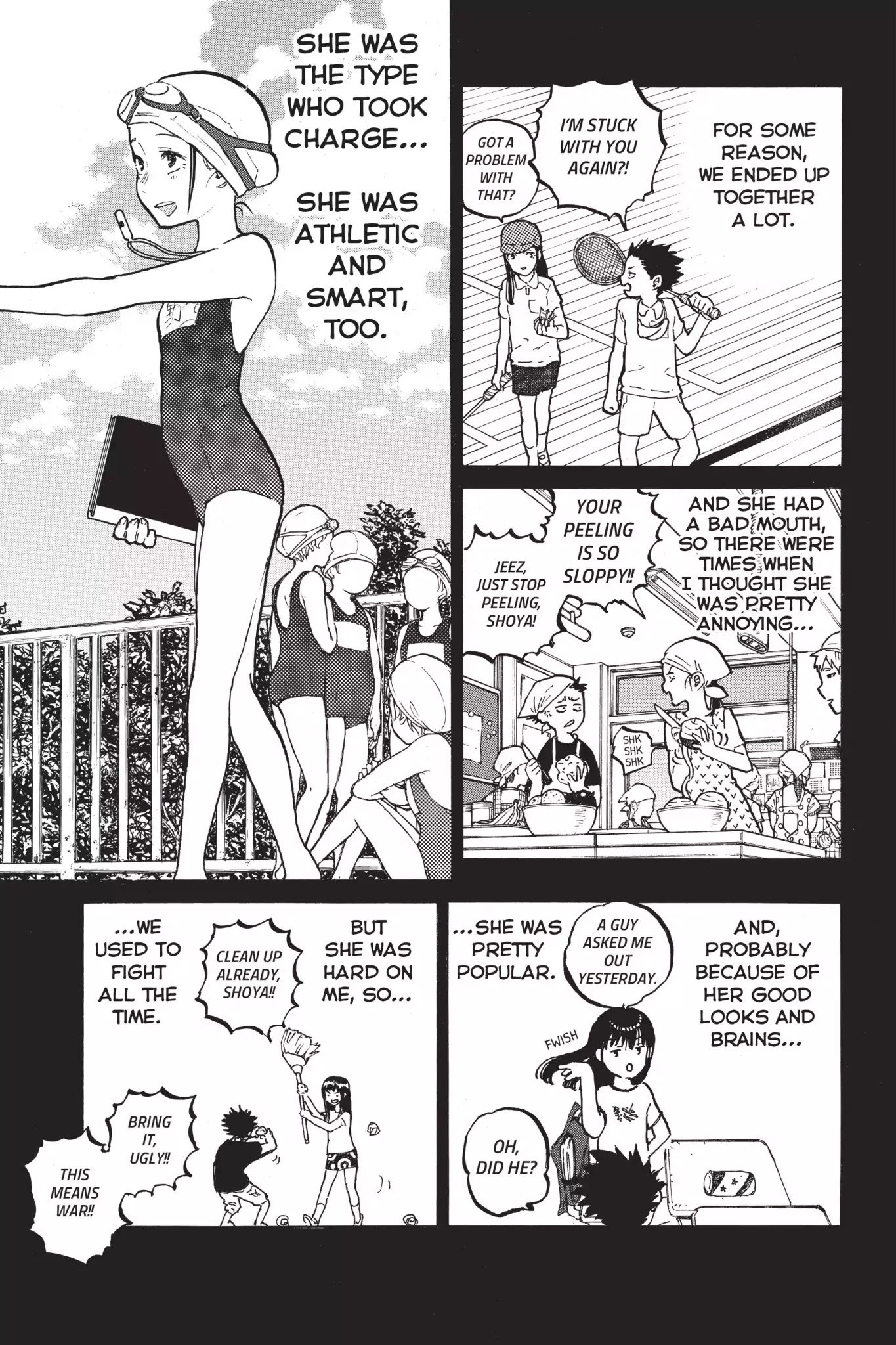 Koe no Katachi Chapter 19 page 13 - Chapter 19: How a Cat Feels
