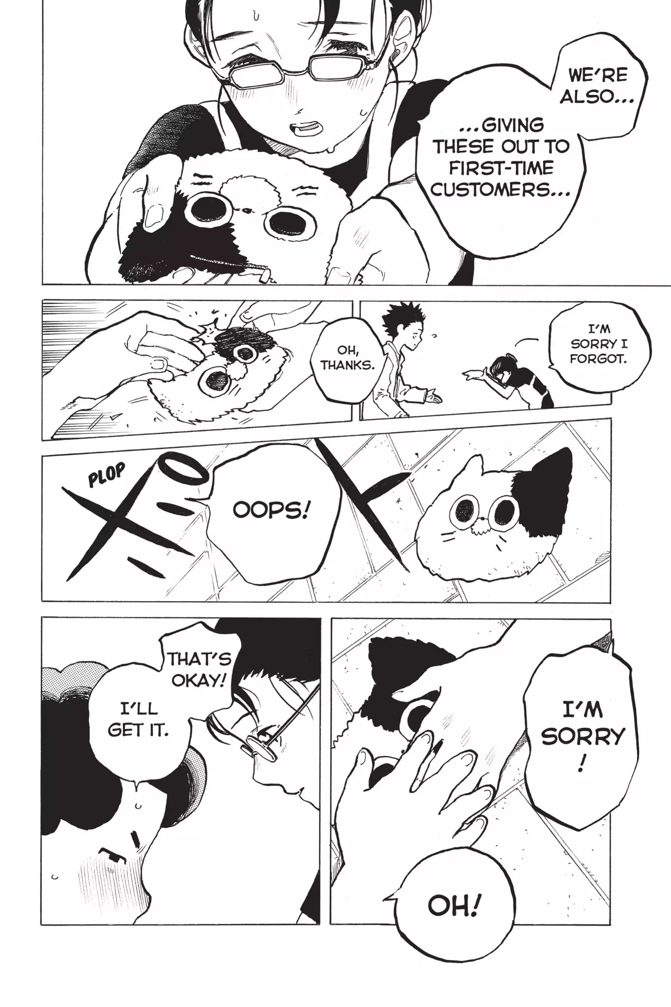 Koe no Katachi Chapter 19 page 18 - Chapter 19: How a Cat Feels