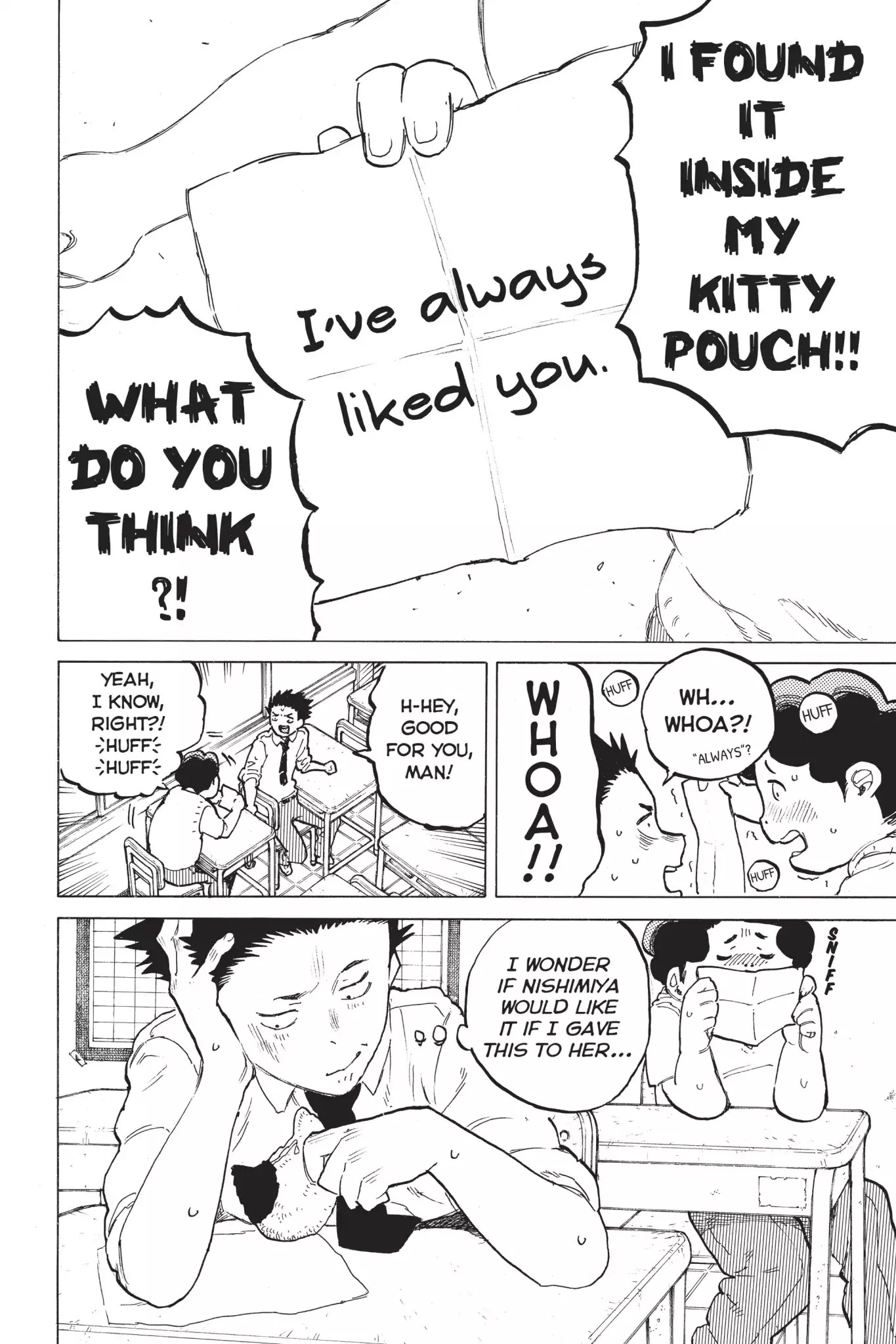 Koe no Katachi Chapter 19 page 20 - Chapter 19: How a Cat Feels