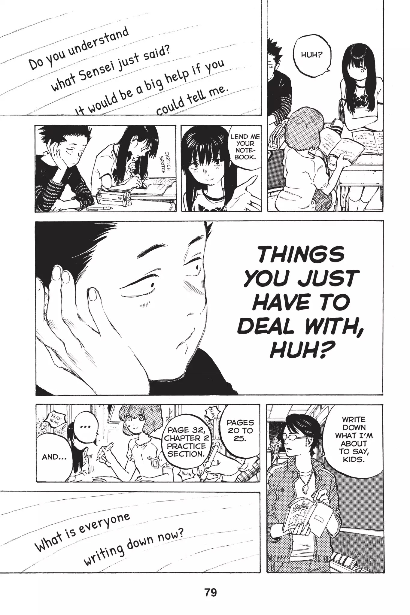 Koe no Katachi Chapter 2 page 13 - Chapter 2: Just One of Those Things