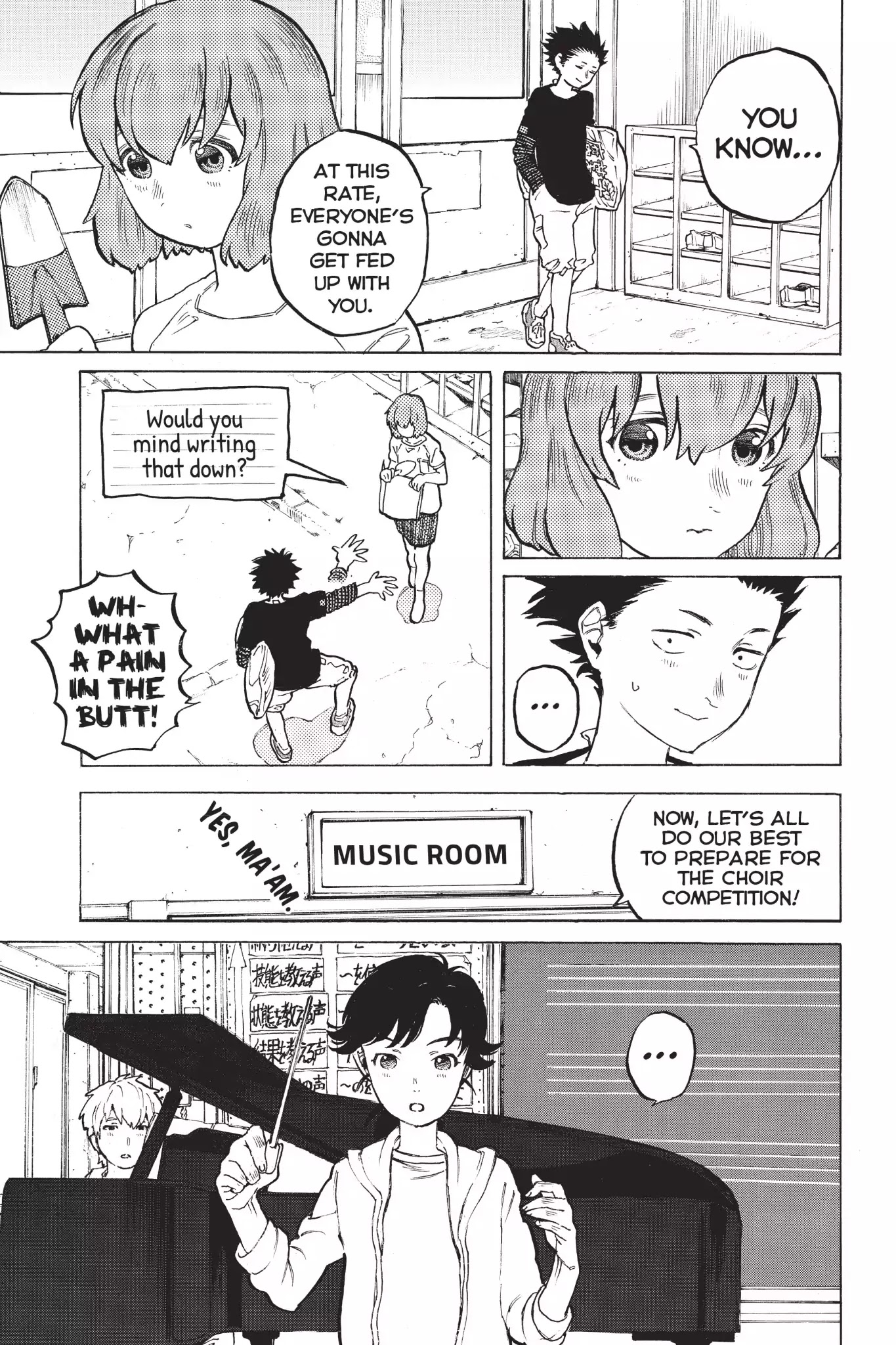 Koe no Katachi Chapter 2 page 15 - Chapter 2: Just One of Those Things