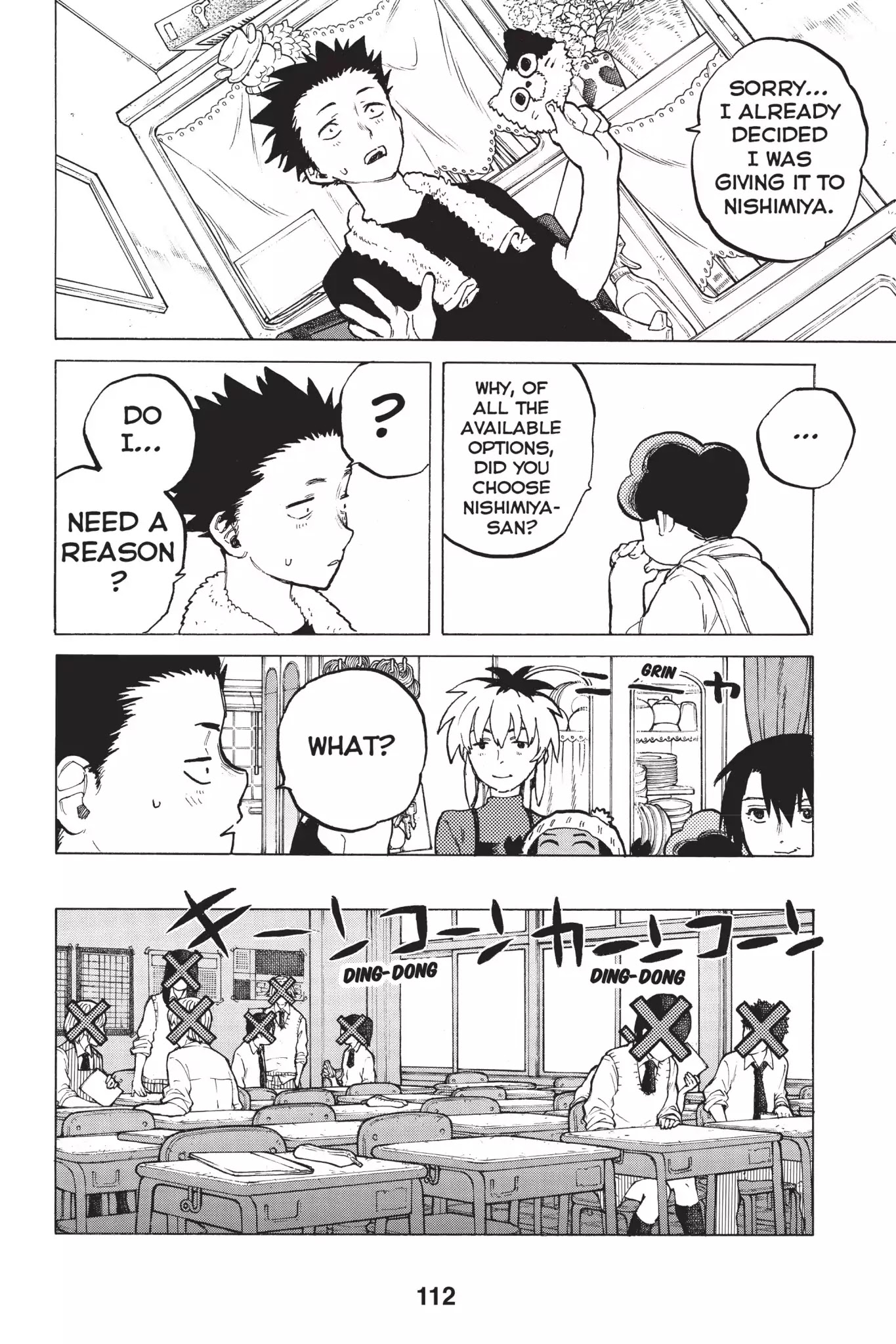 Koe no Katachi Chapter 20 page 10 - Chapter 20: Reason