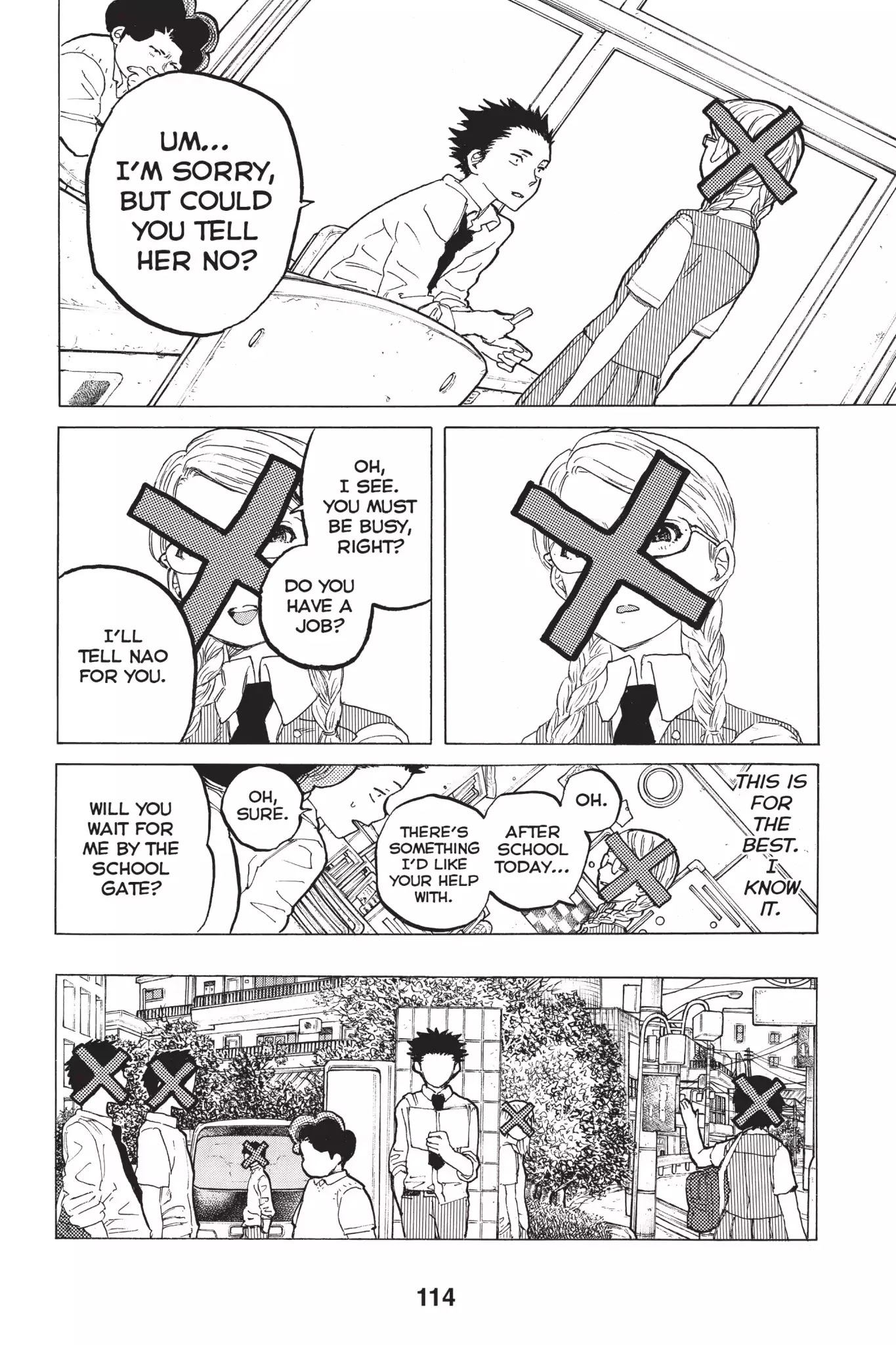 Koe no Katachi Chapter 20 page 12 - Chapter 20: Reason