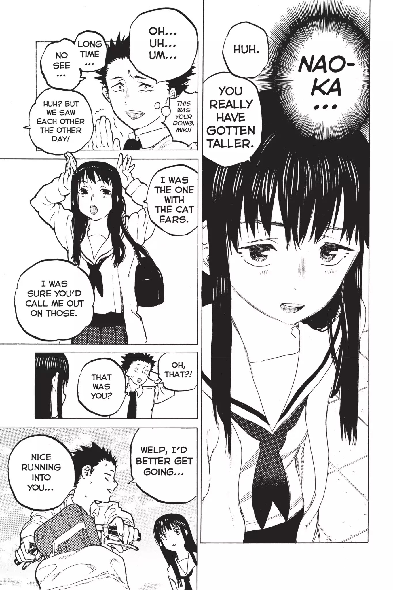 Koe no Katachi Chapter 20 page 15 - Chapter 20: Reason