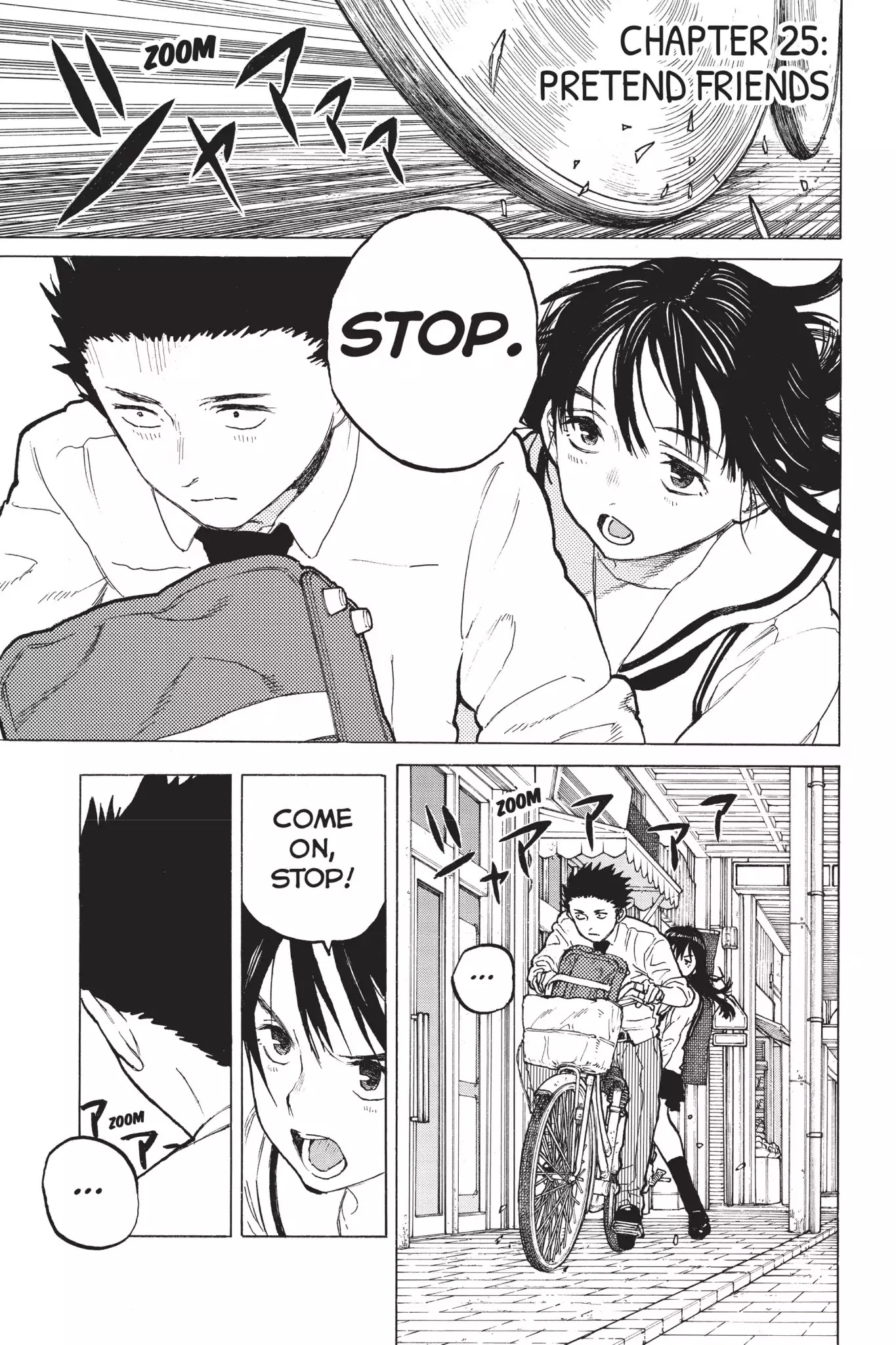 Koe no Katachi Chapter 21 page 1 - Chapter 21: Pretend Friends