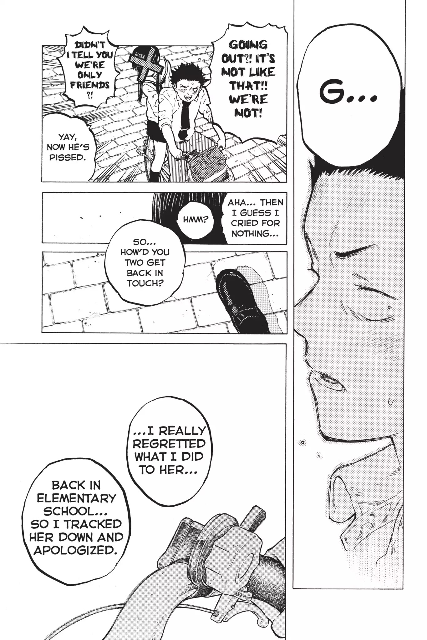 Koe no Katachi Chapter 21 page 15 - Chapter 21: Pretend Friends