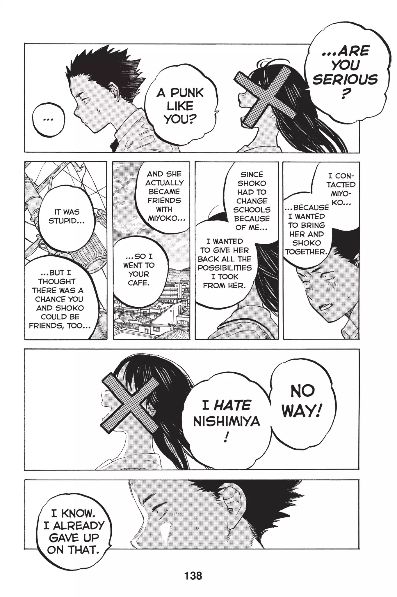 Koe no Katachi Chapter 21 page 16 - Chapter 21: Pretend Friends