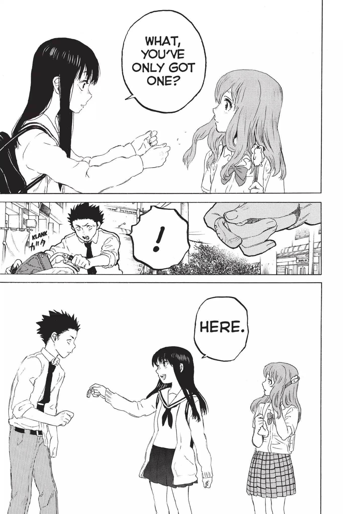 Koe no Katachi Chapter 21 page 5 - Chapter 21: Pretend Friends