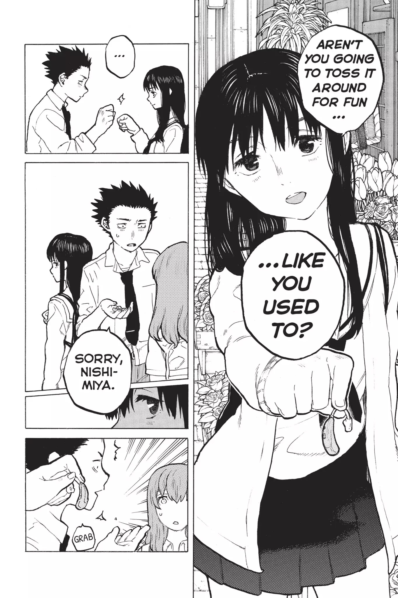 Koe no Katachi Chapter 21 page 6 - Chapter 21: Pretend Friends