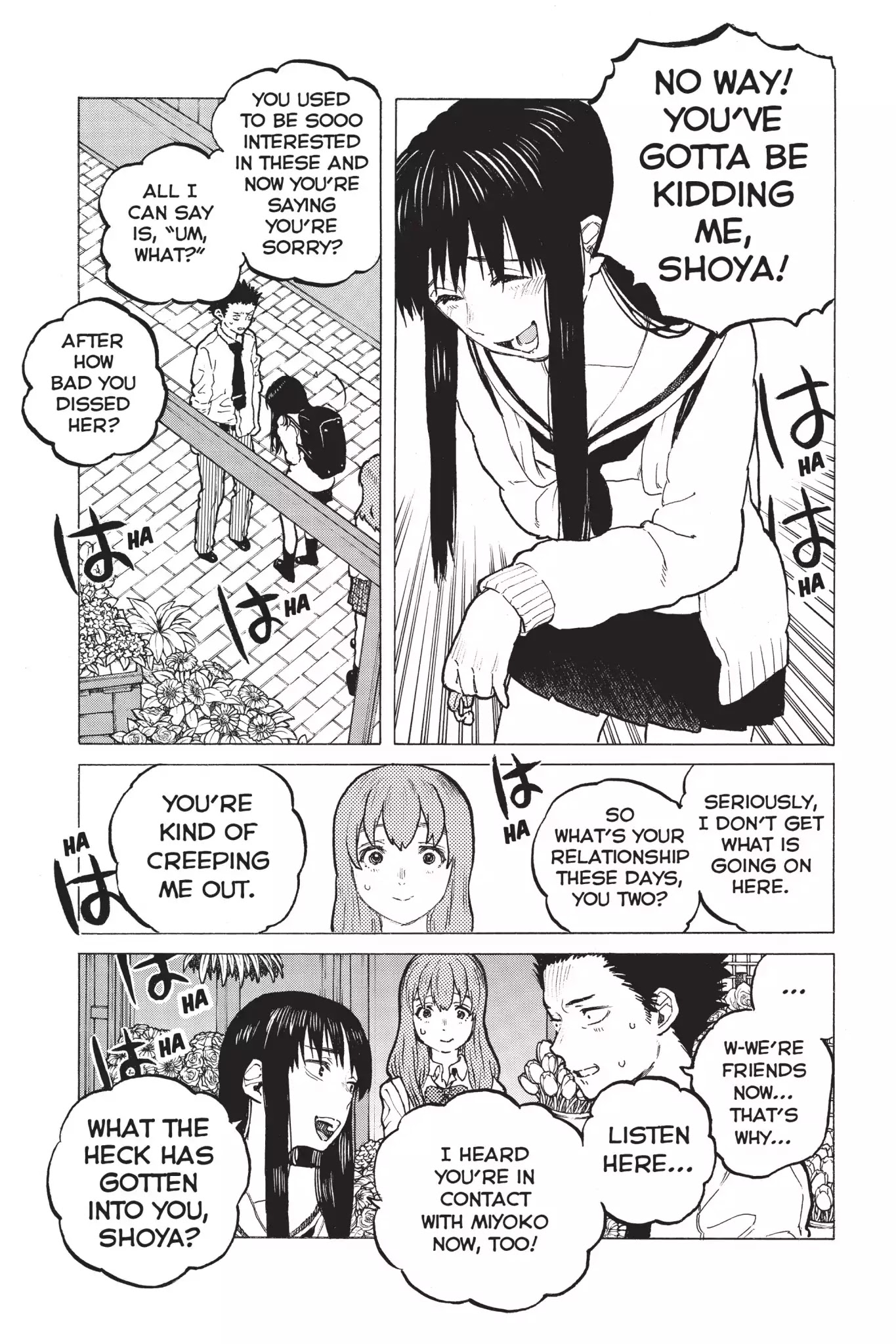 Koe no Katachi Chapter 21 page 7 - Chapter 21: Pretend Friends