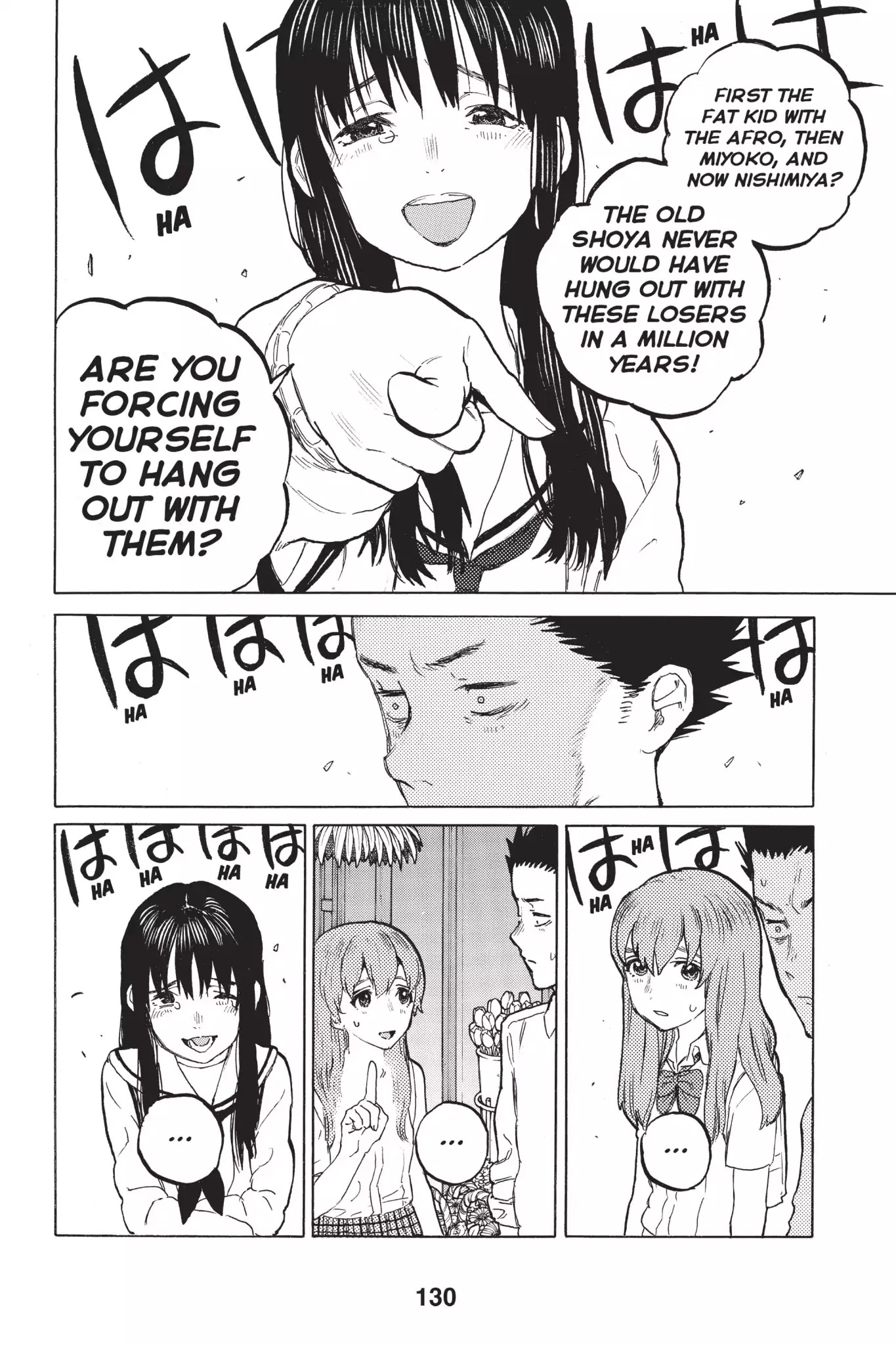Koe no Katachi Chapter 21 page 8 - Chapter 21: Pretend Friends