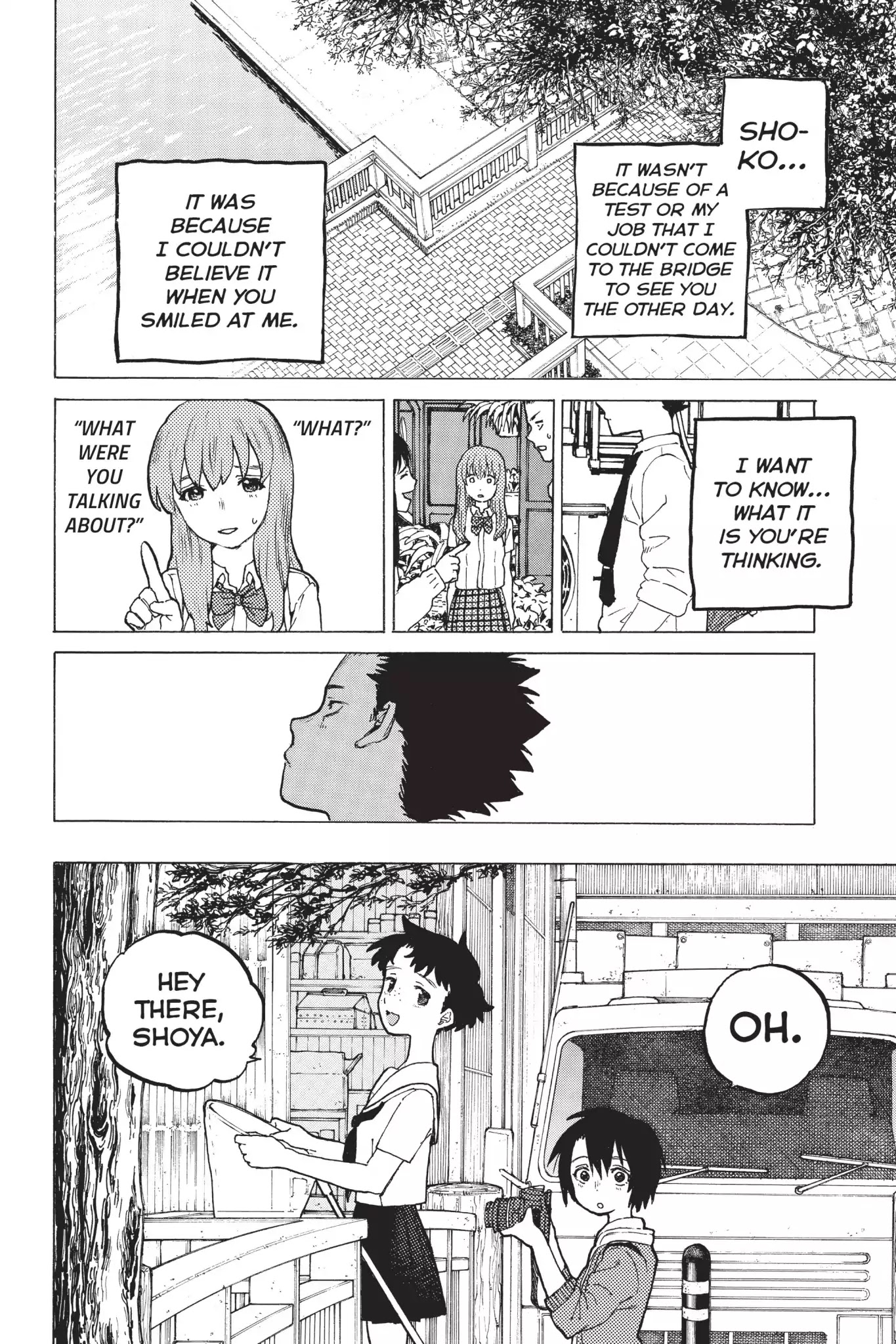Koe no Katachi Chapter 22 page 16 - Chapter 22: I Want to Know