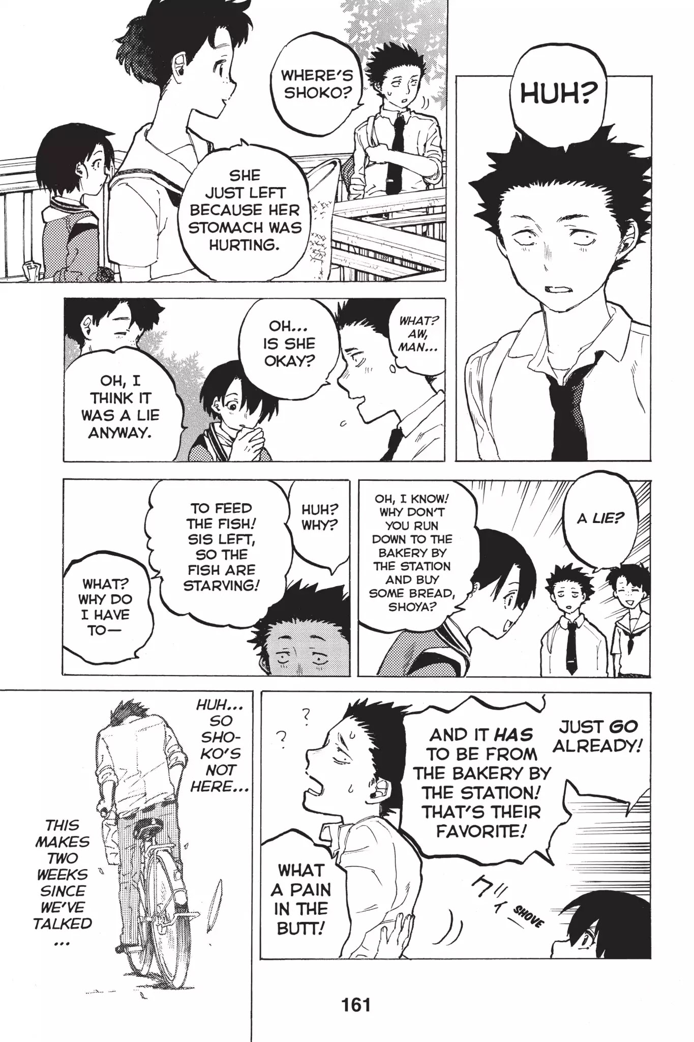 Koe no Katachi Chapter 22 page 17 - Chapter 22: I Want to Know