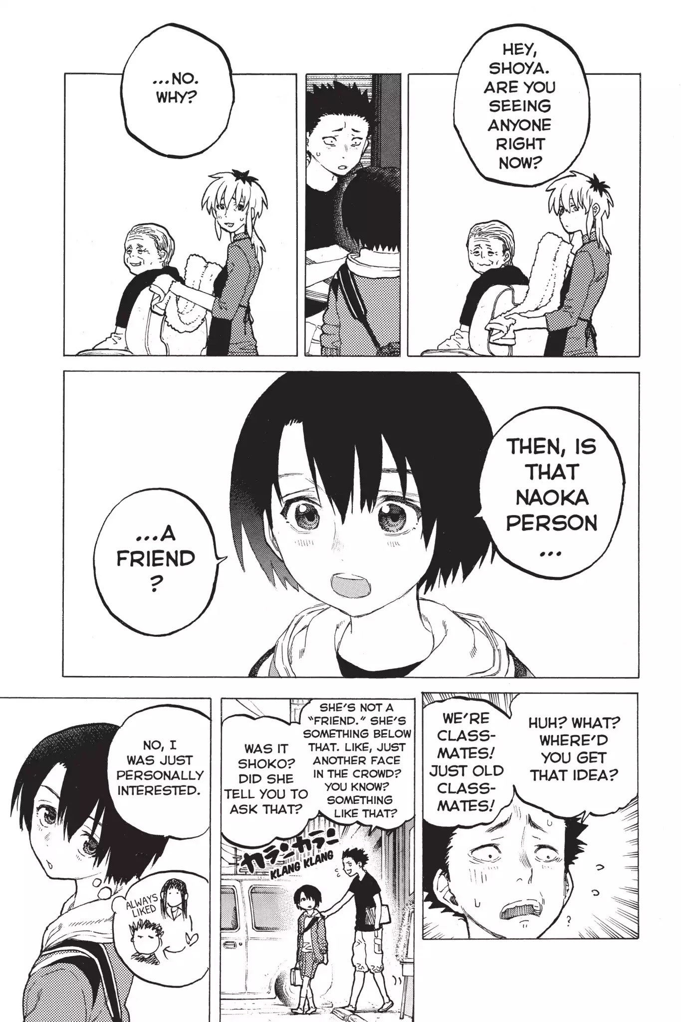 Koe no Katachi Chapter 22 page 3 - Chapter 22: I Want to Know
