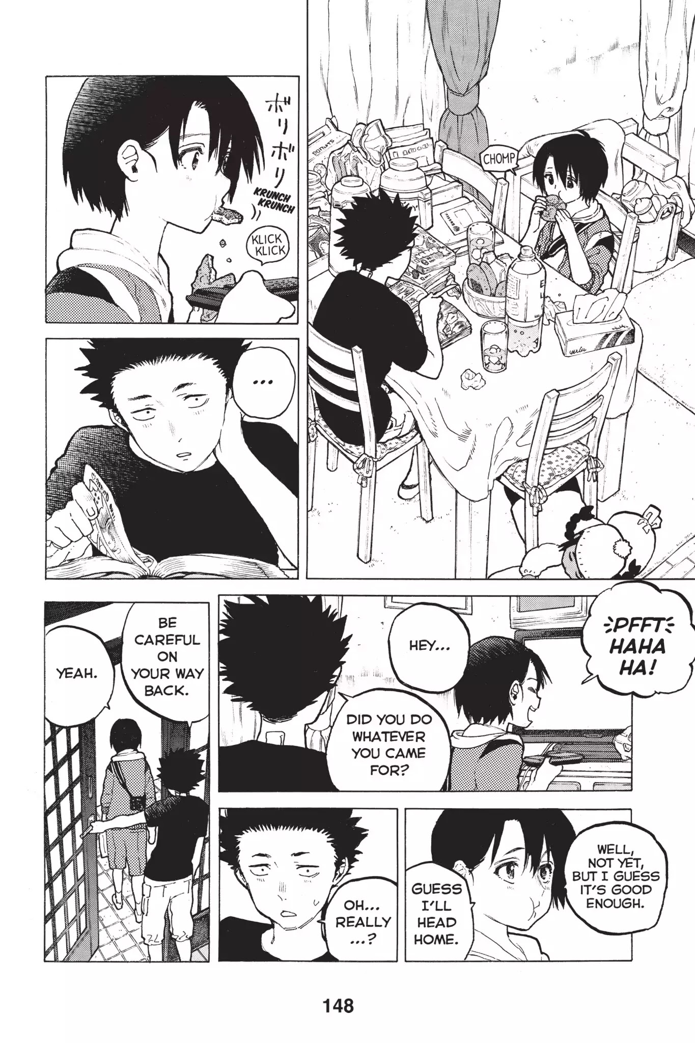 Koe no Katachi Chapter 22 page 4 - Chapter 22: I Want to Know